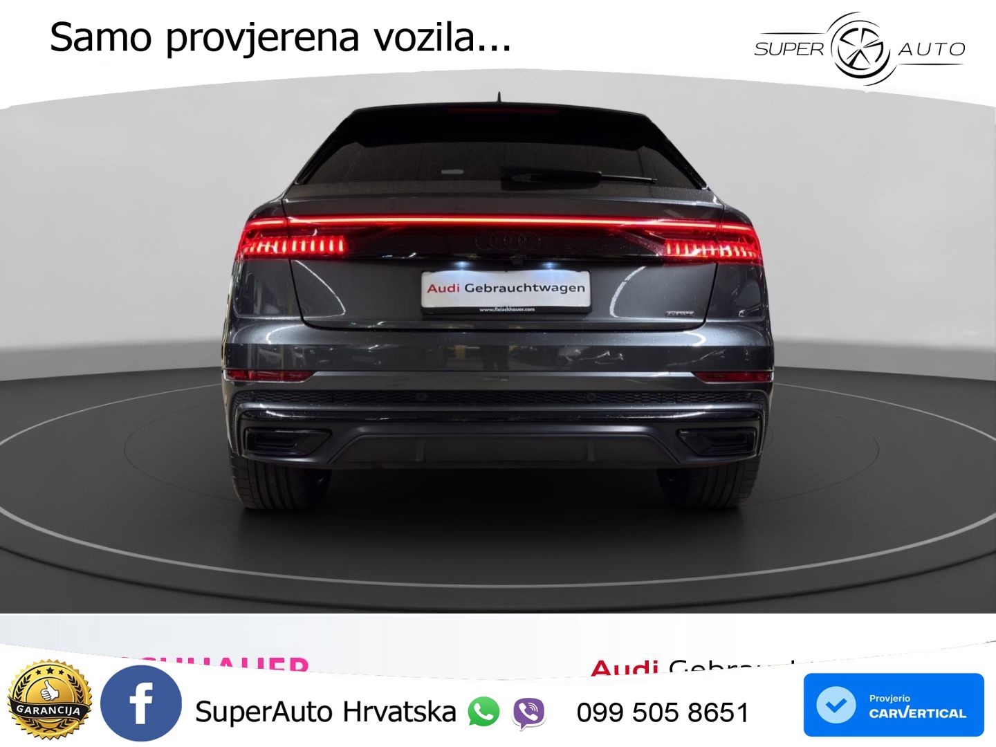 Audi Q8 50 TDI V6 (286 KS) quattro Tiptronic