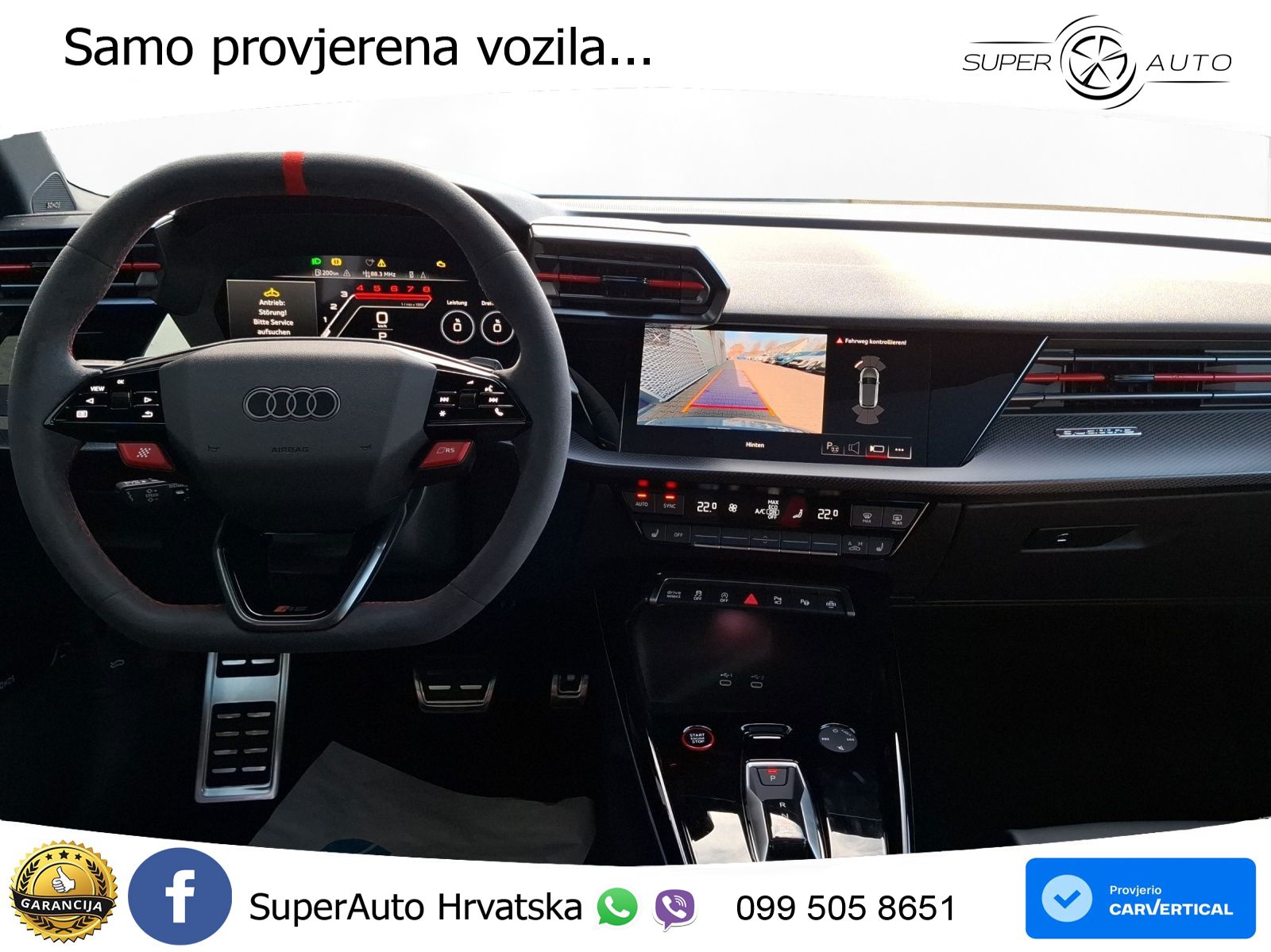 Audi RS3 Sedan 2.5 TFSI (400 KS) quattro S tronic LED+GR SJED+ACC