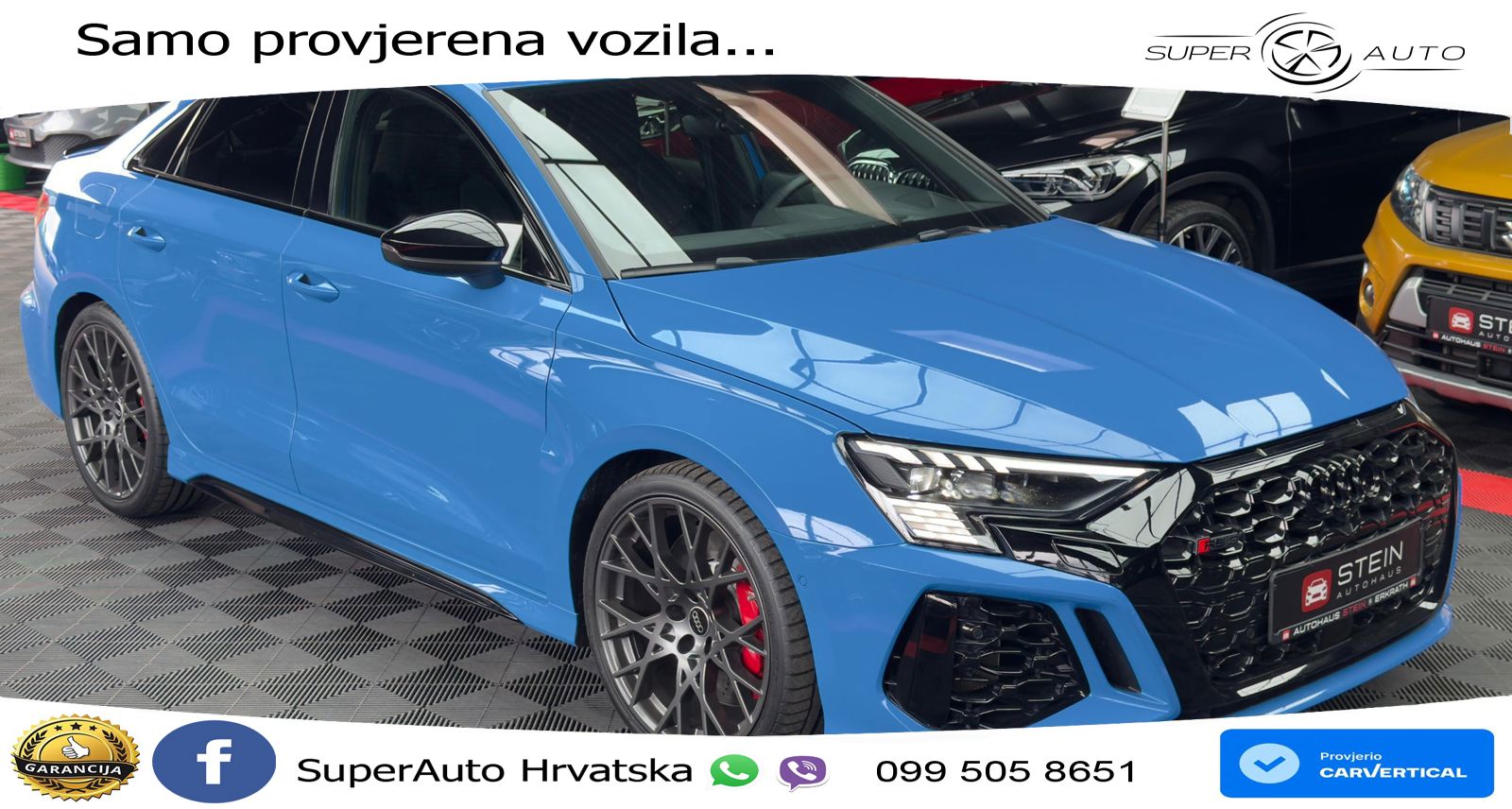 Audi RS3 Sedan 2.5 TFSI (400 KS) quattro S tronic LED+GR SJED+ACC
