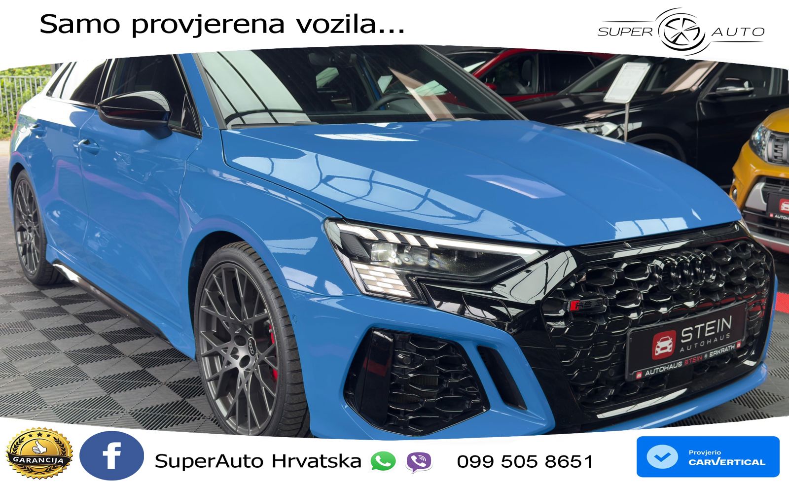 Audi RS3 Sedan 2.5 TFSI (400 KS) quattro S tronic LED+GR SJED+ACC