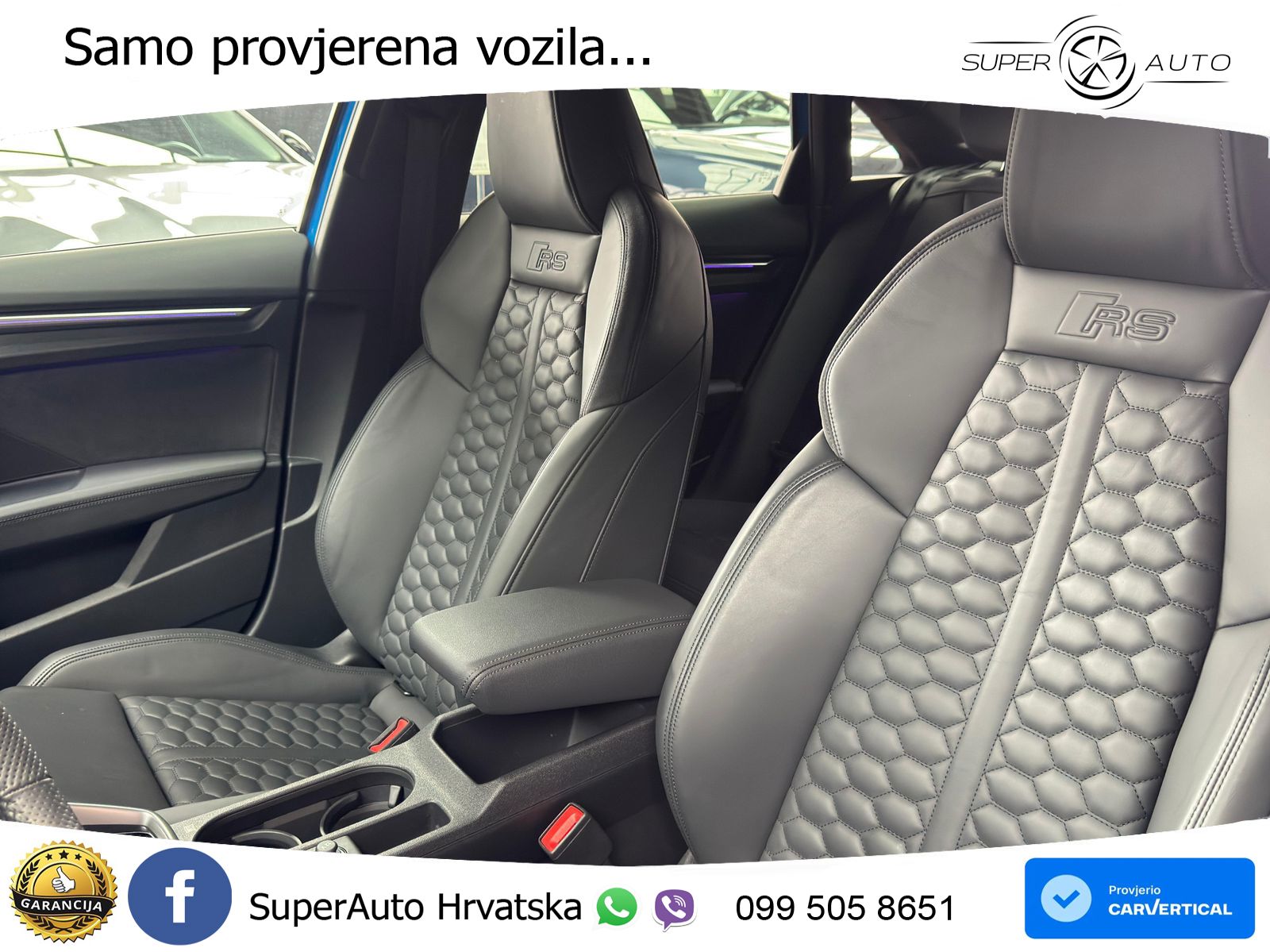 Audi RS3 Sedan 2.5 TFSI (400 KS) quattro S tronic LED+GR SJED+ACC