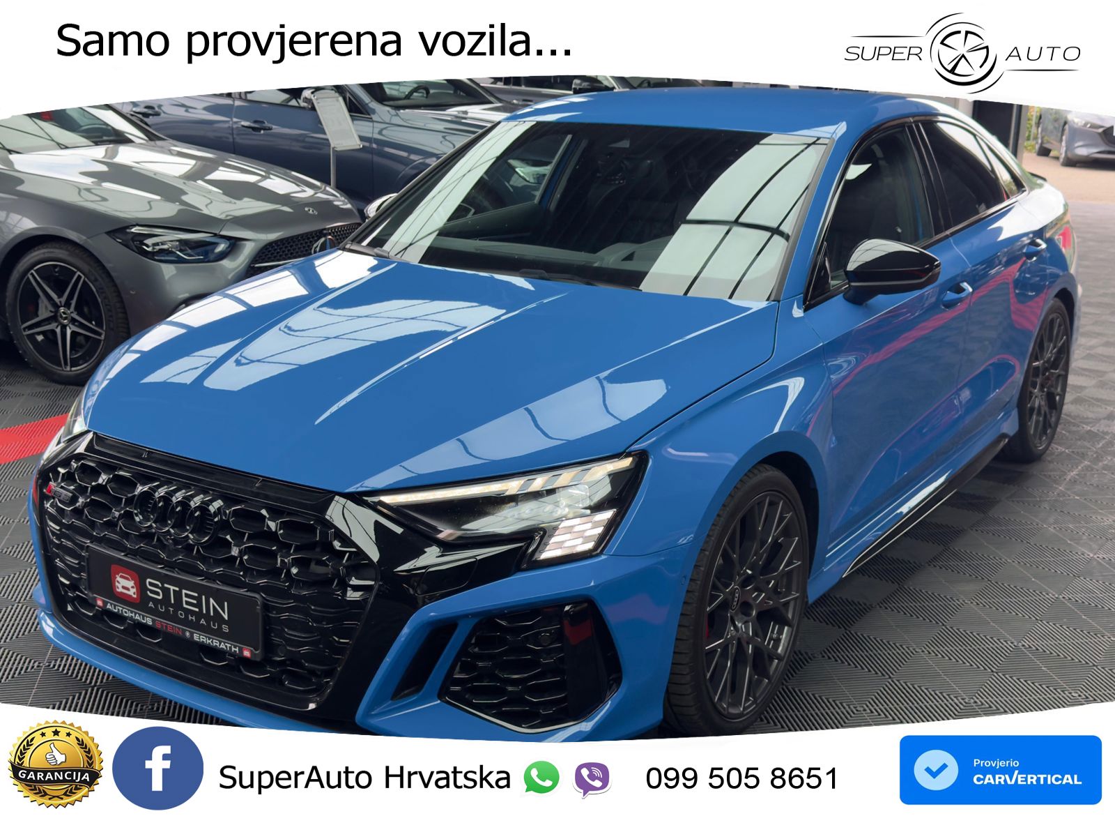 Audi RS3 Sedan 2.5 TFSI (400 KS) quattro S tronic LED+GR SJED+ACC