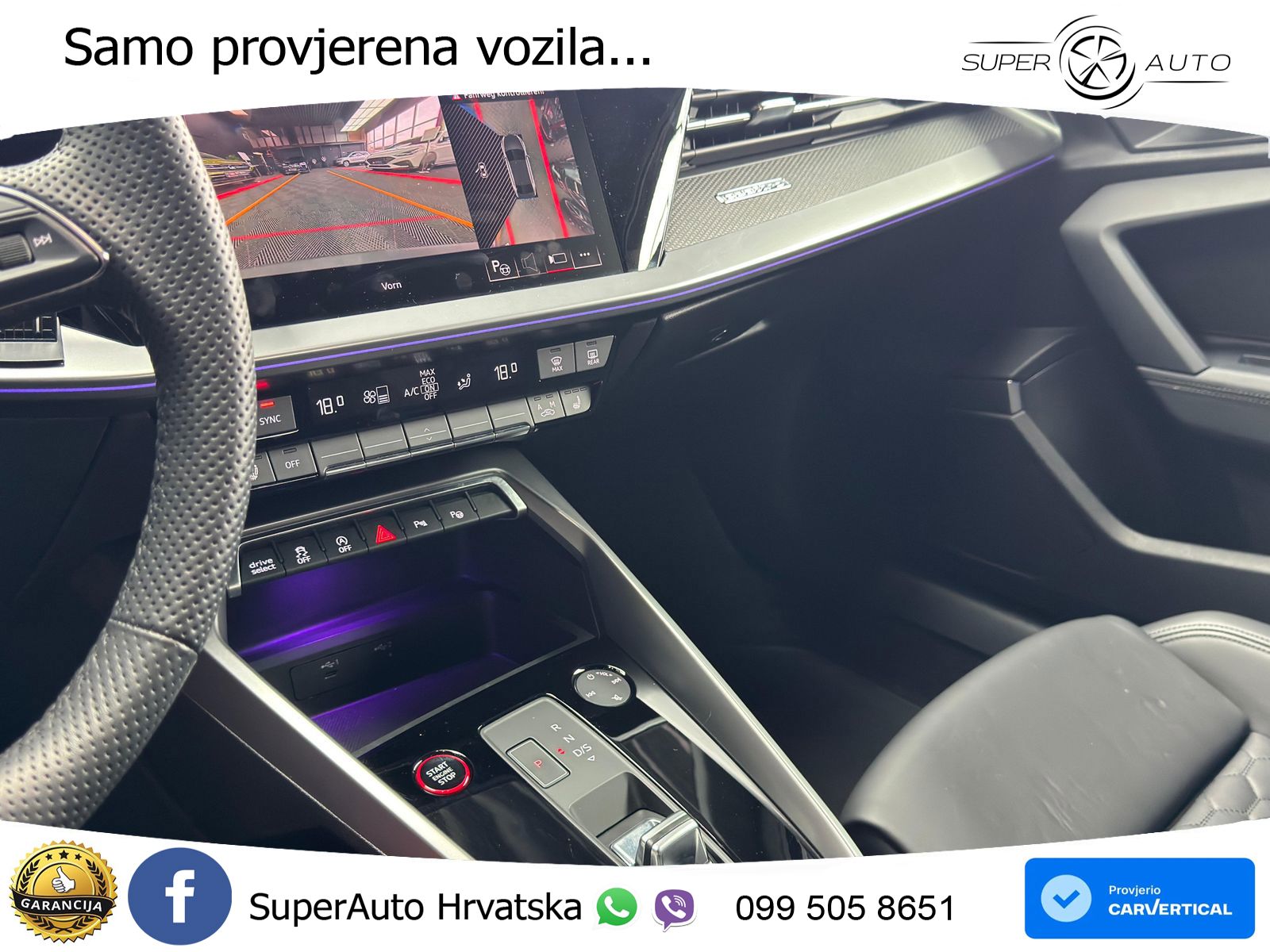 Audi RS3 Sedan 2.5 TFSI (400 KS) quattro S tronic LED+GR SJED+ACC