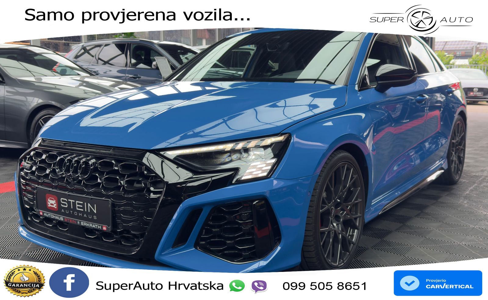 Audi RS3 Sedan 2.5 TFSI (400 KS) quattro S tronic LED+GR SJED+ACC