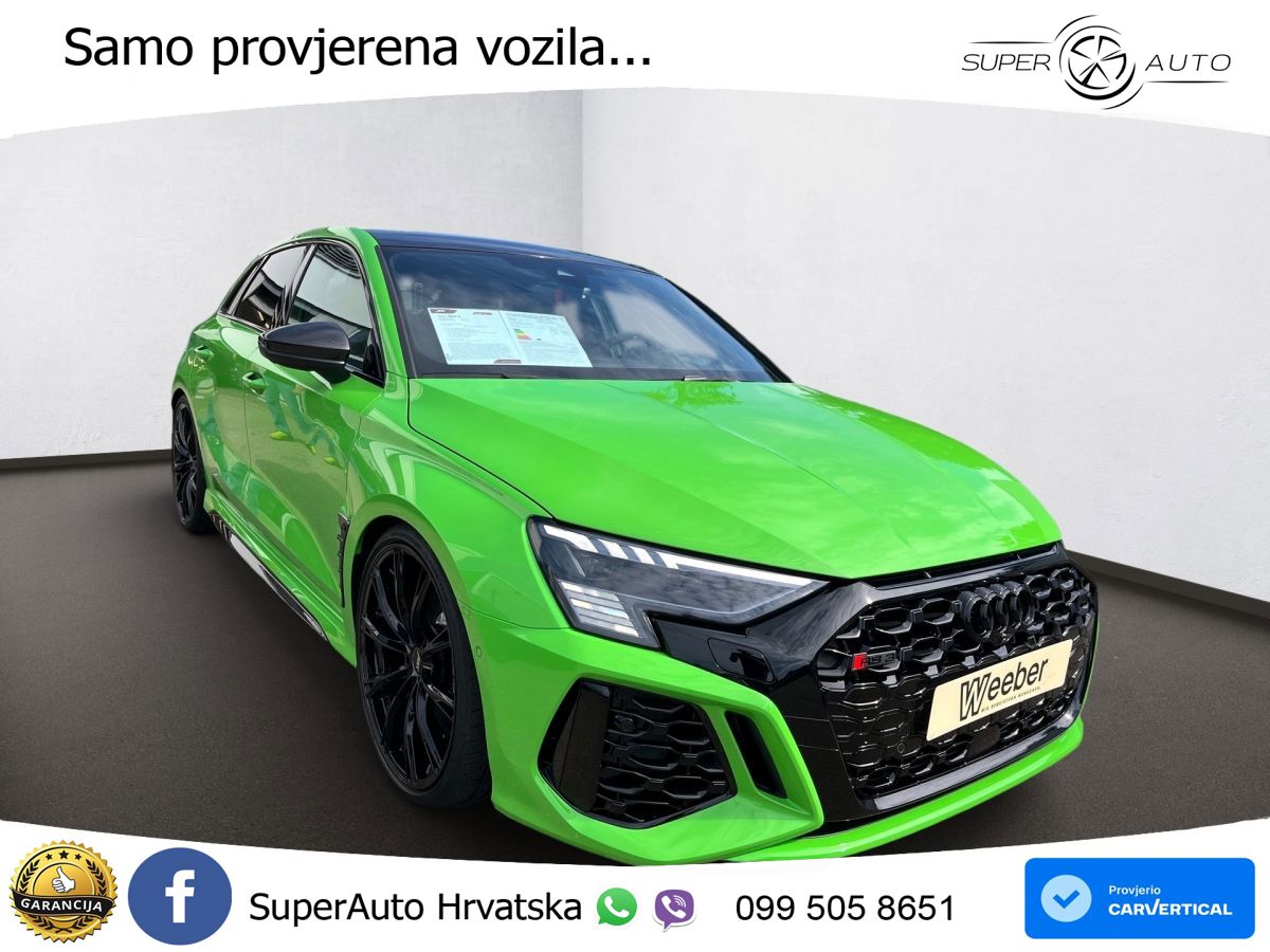 Audi RS3-S ABT Sportback 2.5 TFSI (460 KS) quattro S tronic LED+GR SJED+ACC
