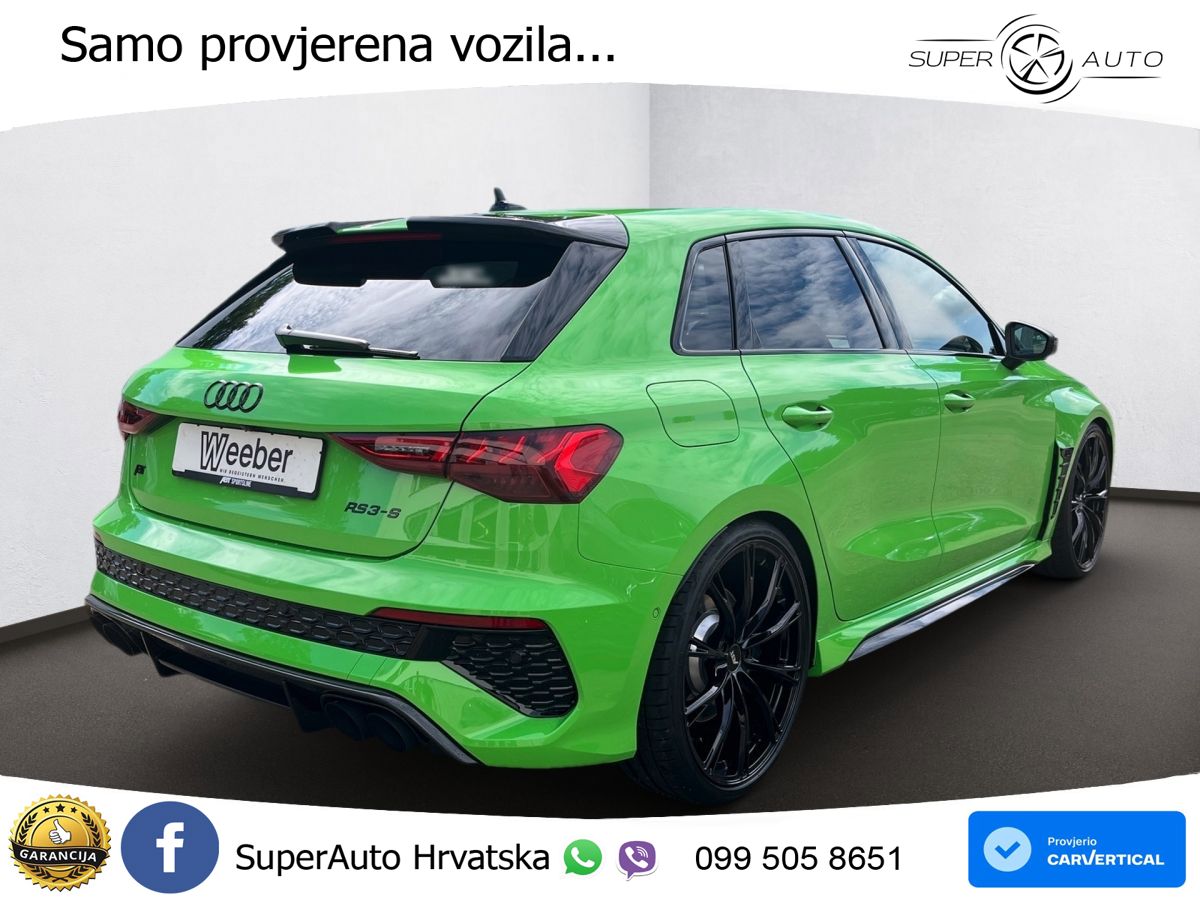 Audi RS3-S ABT Sportback 2.5 TFSI (460 KS) quattro S tronic LED+GR SJED+ACC