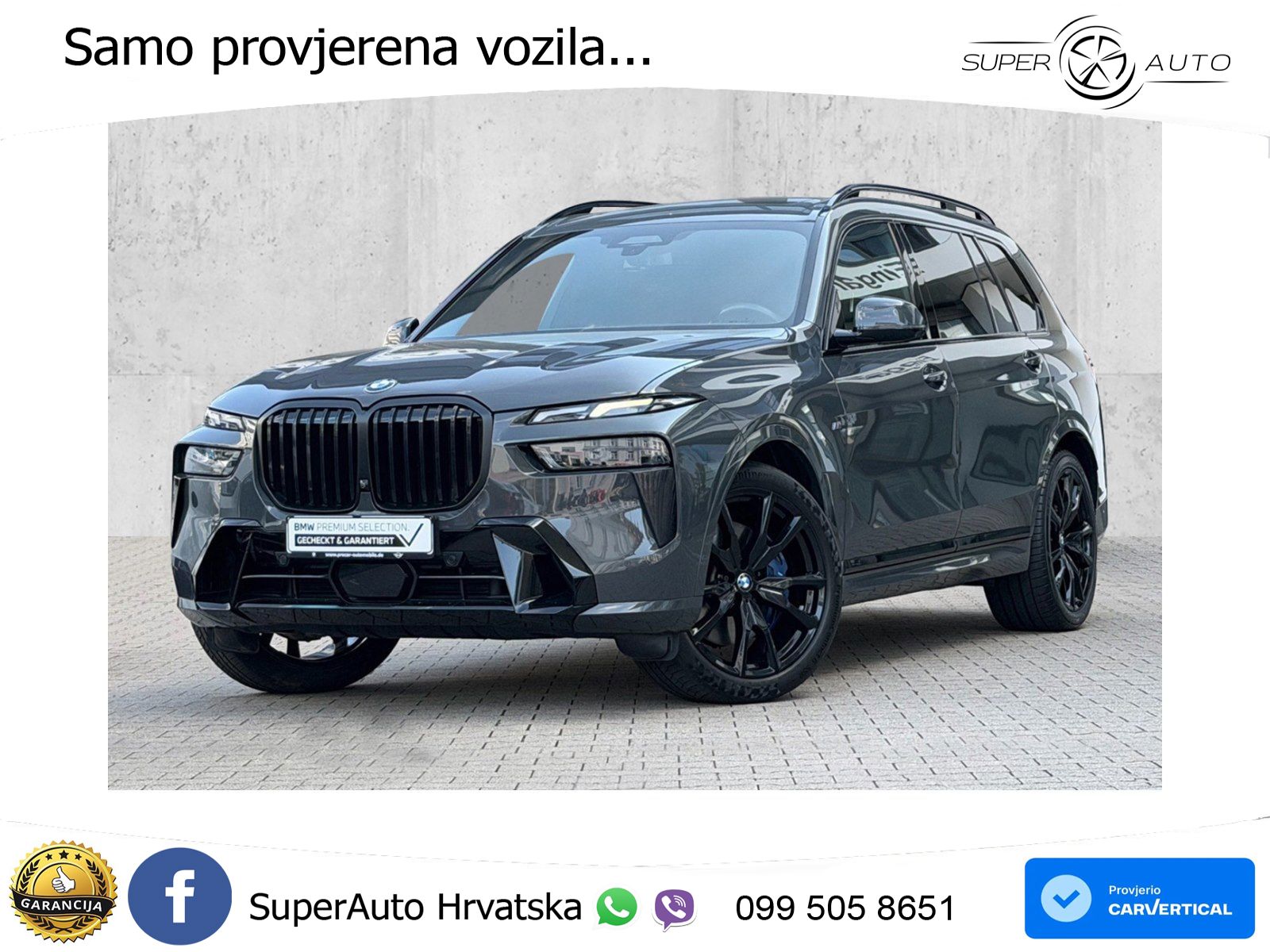 BMW X7 40d (352 KS) xDrive Steptronic M Sport LED+GR SJED+ACC