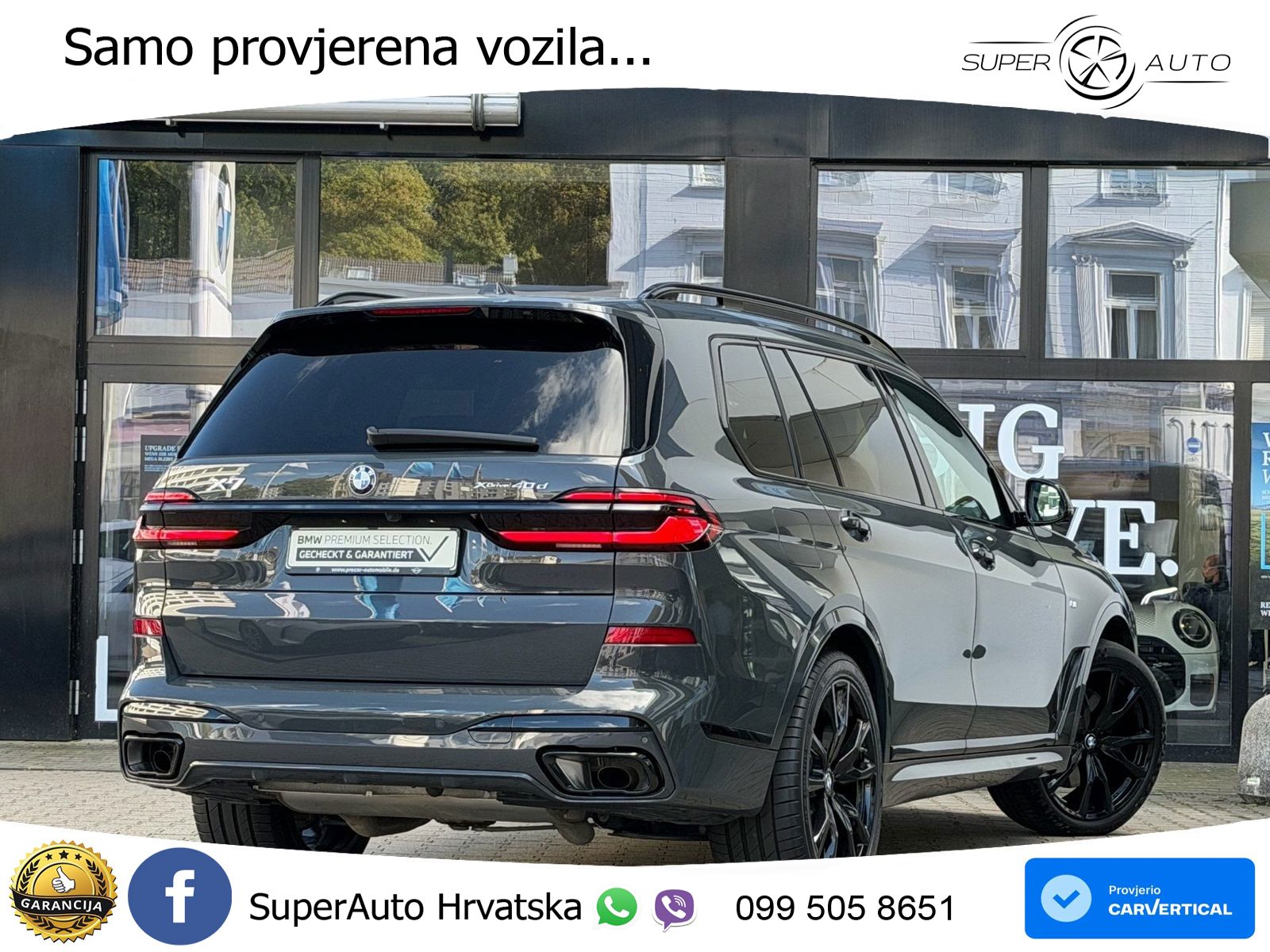 BMW X7 40d (352 KS) xDrive Steptronic M Sport LED+GR SJED+ACC