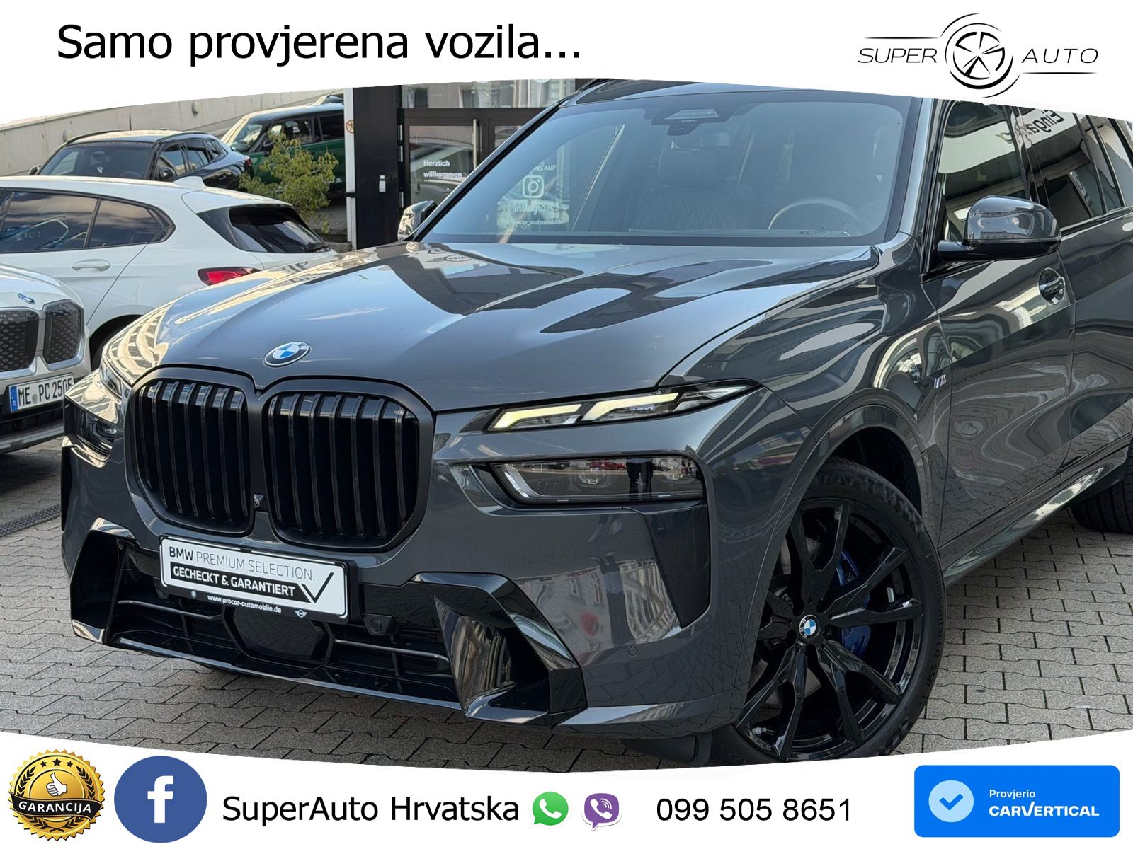 BMW X7 40d (352 KS) xDrive Steptronic M Sport LED+GR SJED+ACC