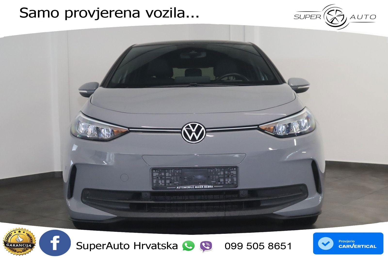 Volkswagen ID.3 Pro 62 kWh (204 KS) LED+GR SJED+ACC