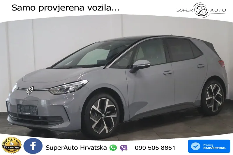 Volkswagen ID.3 Pro 62 kWh (204 KS) LED+GR SJED+ACC