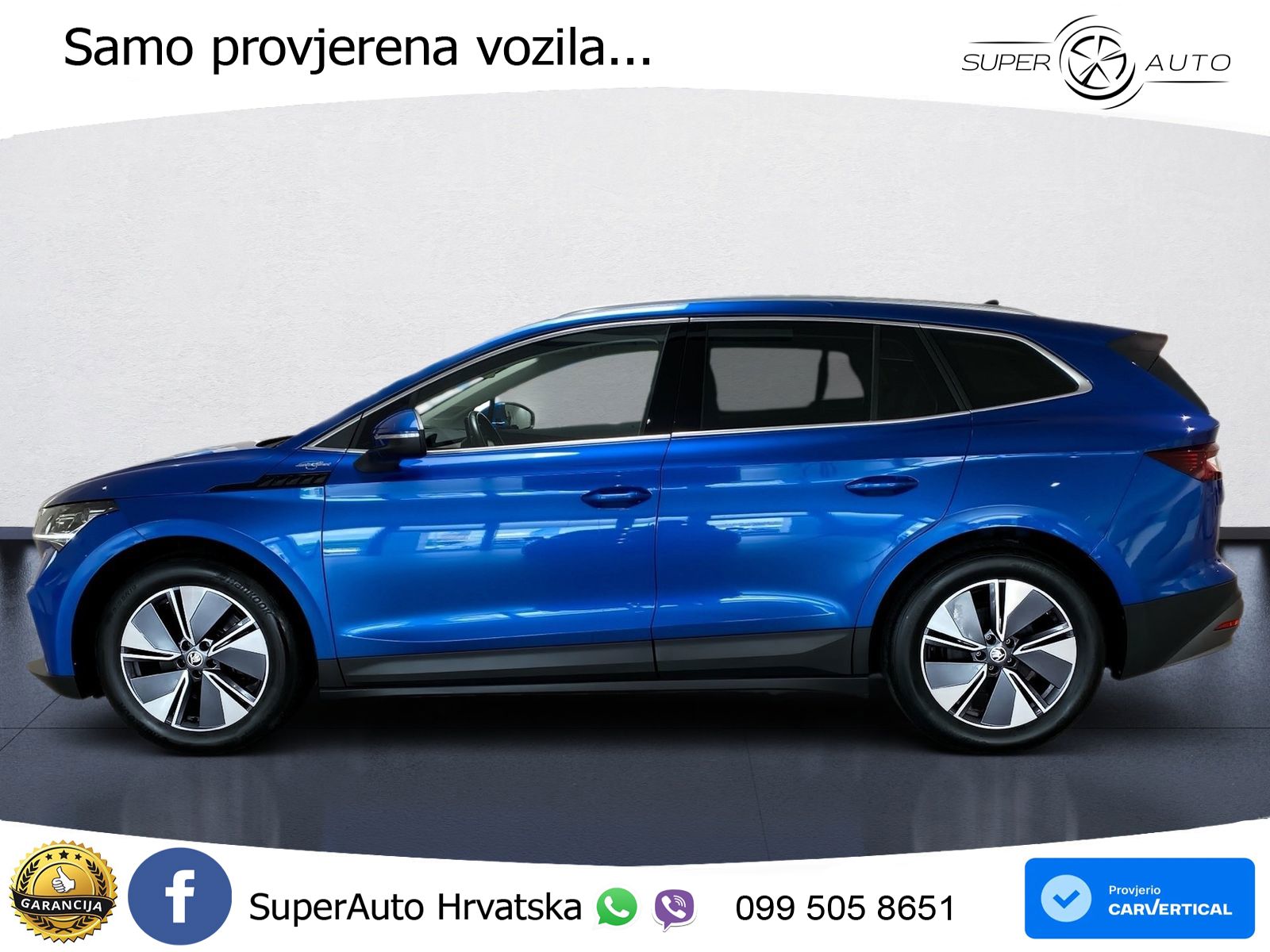 Škoda Enyaq iV 80x 82 kWh (265 KS) AWD LED+GR SJED+ACC