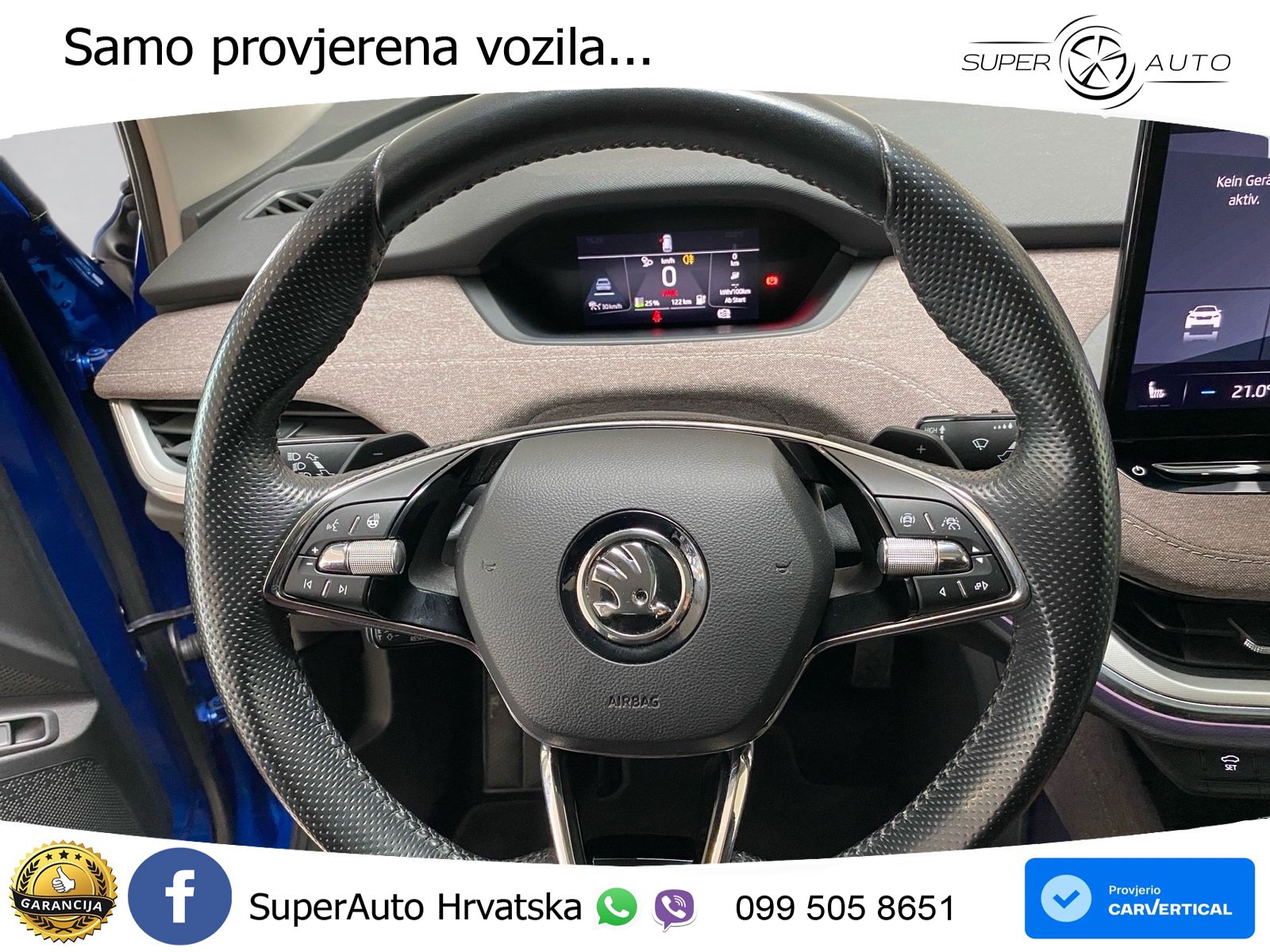 Škoda Enyaq iV 80x 82 kWh (265 KS) AWD LED+GR SJED+ACC