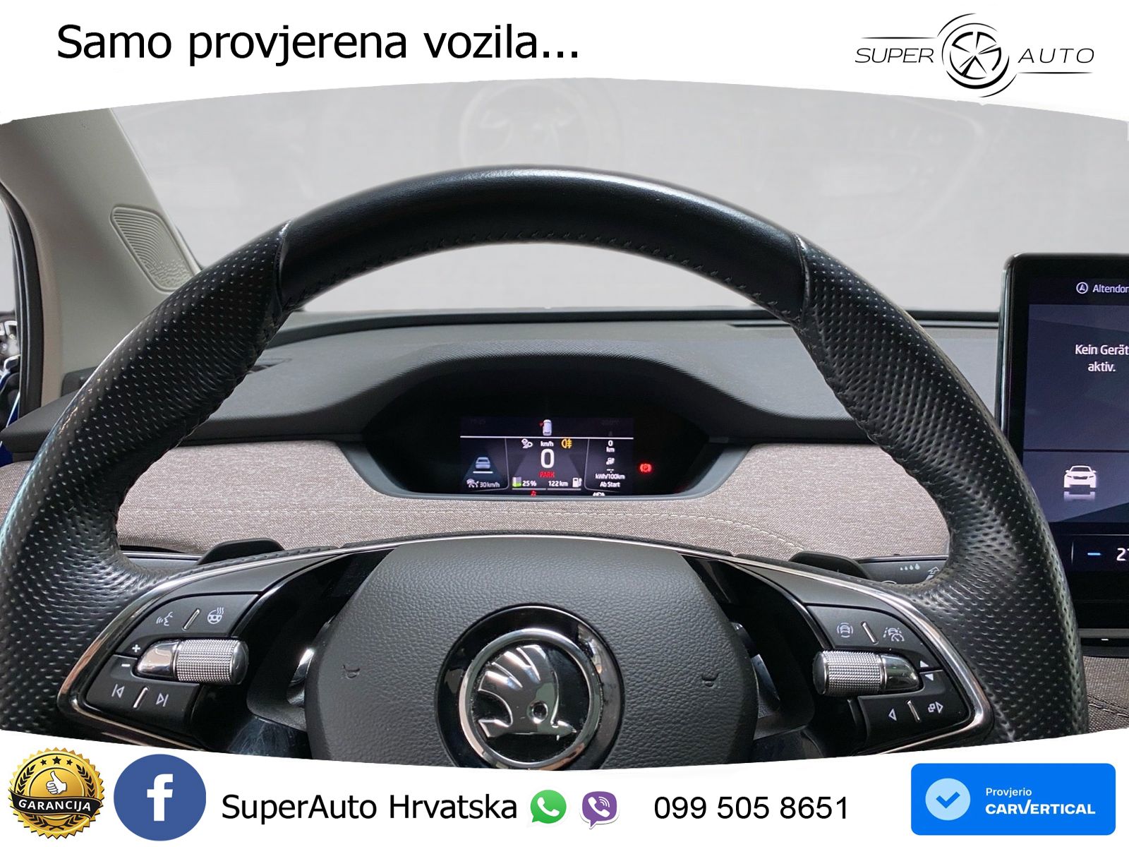 Škoda Enyaq iV 80x 82 kWh (265 KS) AWD LED+GR SJED+ACC