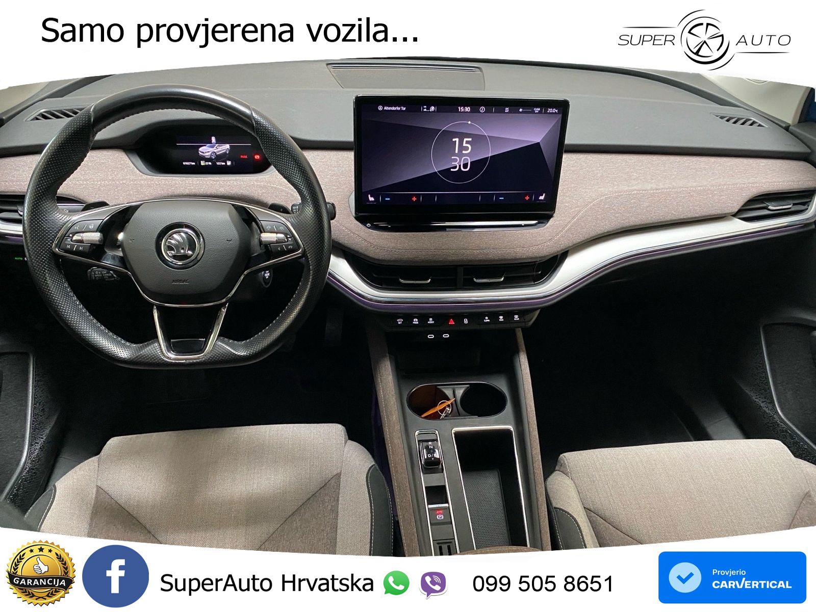 Škoda Enyaq iV 80x 82 kWh (265 KS) AWD LED+GR SJED+ACC