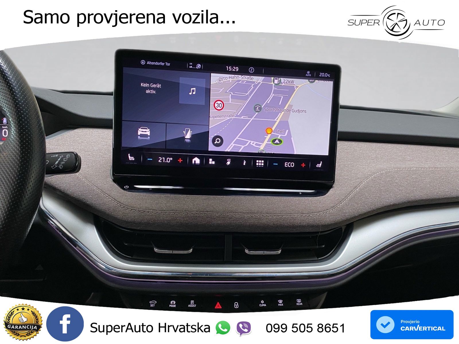 Škoda Enyaq iV 80x 82 kWh (265 KS) AWD LED+GR SJED+ACC