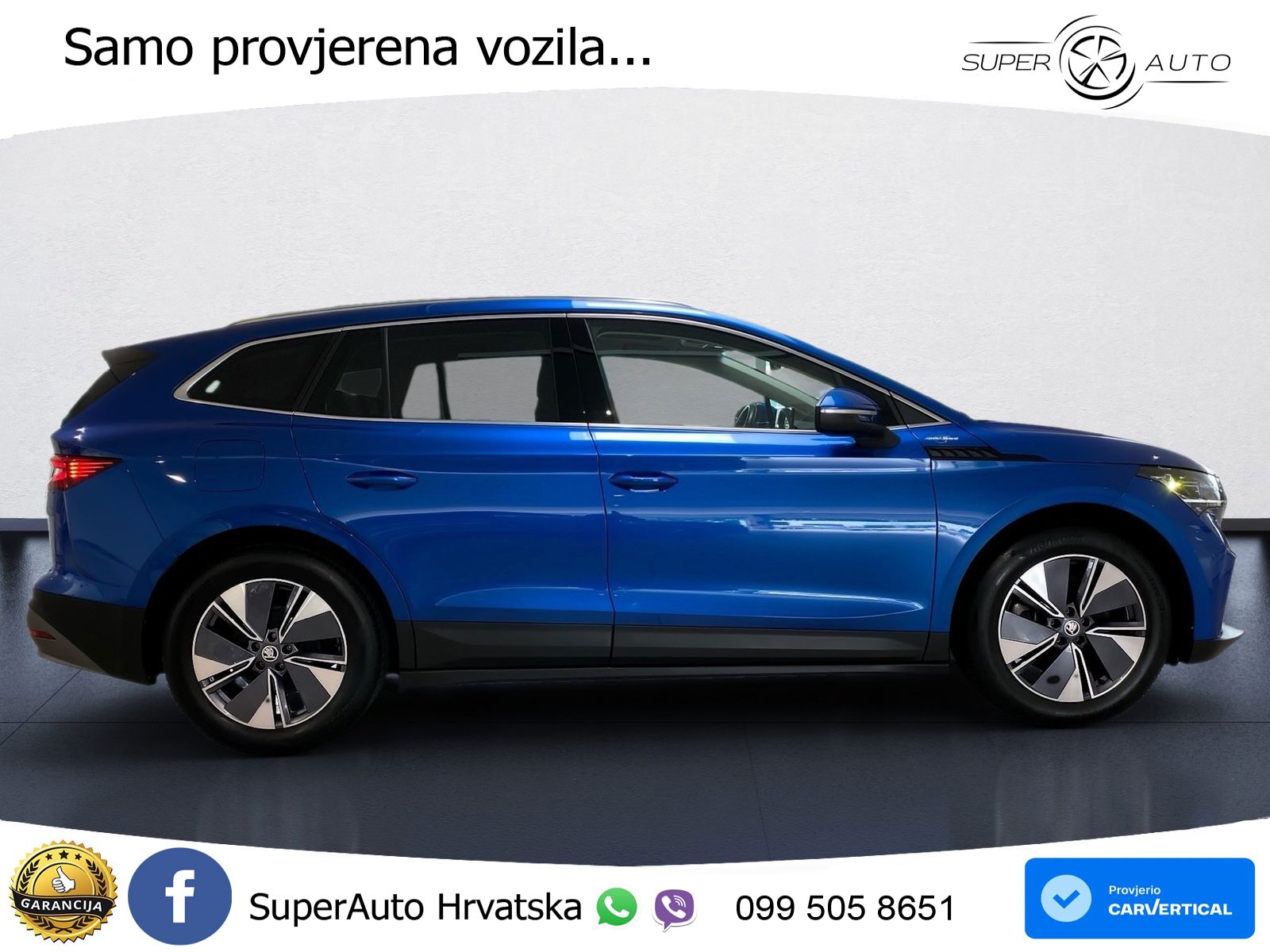 Škoda Enyaq iV 80x 82 kWh (265 KS) AWD LED+GR SJED+ACC