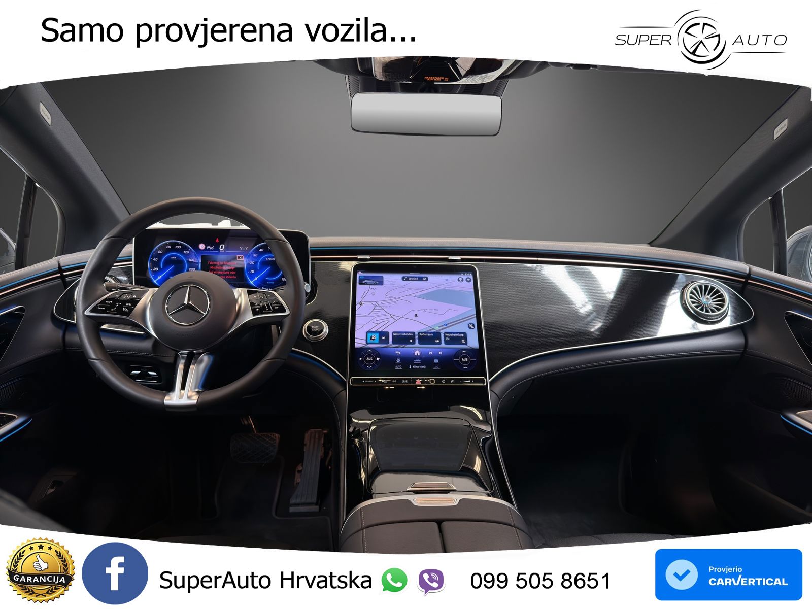 Mercedes EQE 350 98 kWh (292 KS)