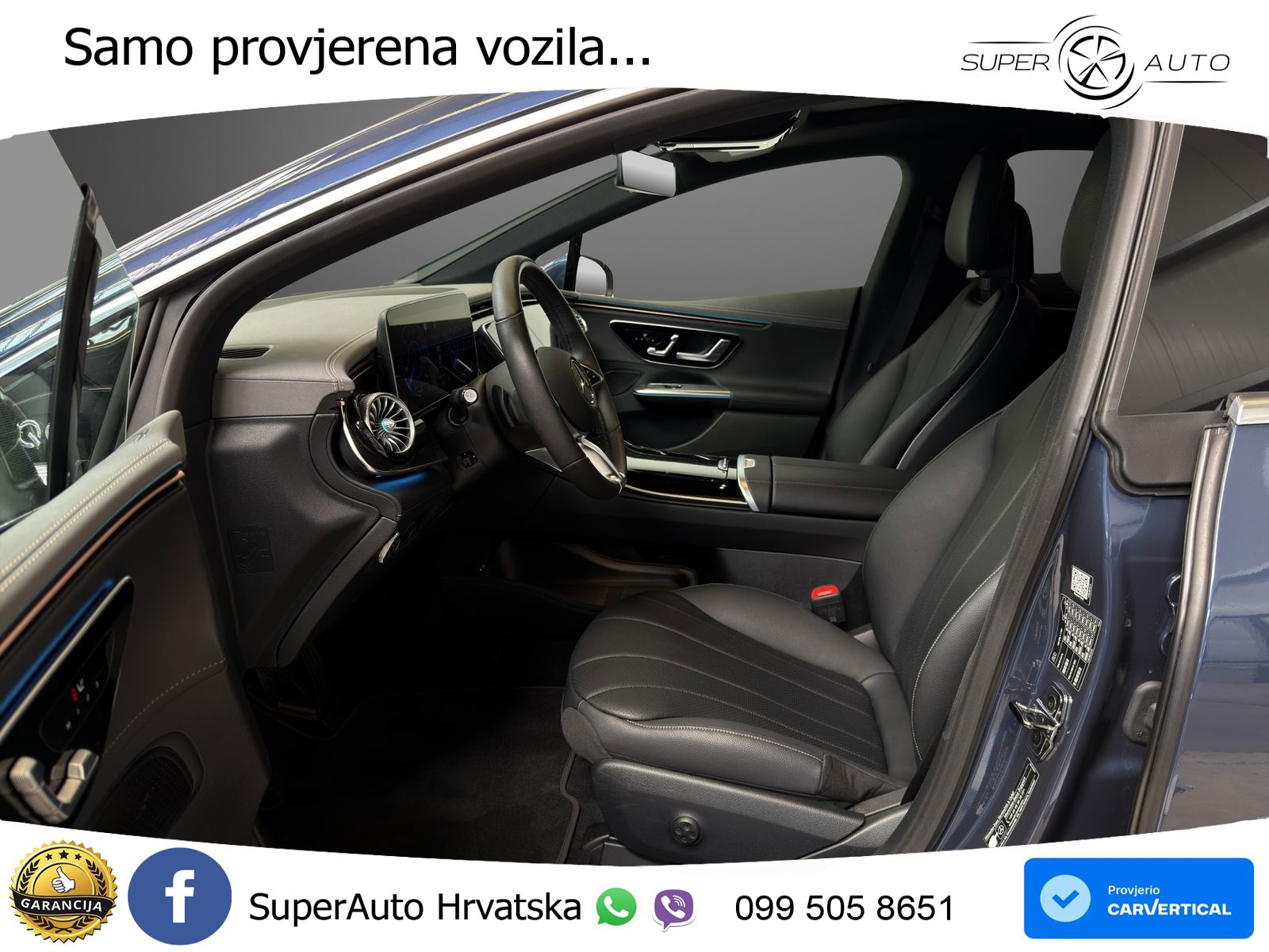 Mercedes EQE 350 98 kWh (292 KS)
