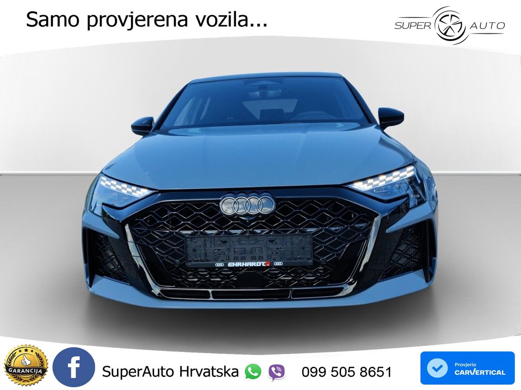 Audi RS3 Sedan 2.5 TFSI (400 KS) quattro S tronic LED+GR SJED+ACC