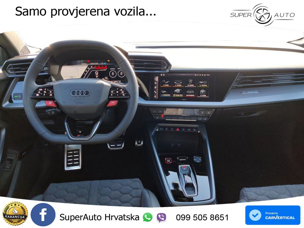 Audi RS3 Sedan 2.5 TFSI (400 KS) quattro S tronic LED+GR SJED+ACC