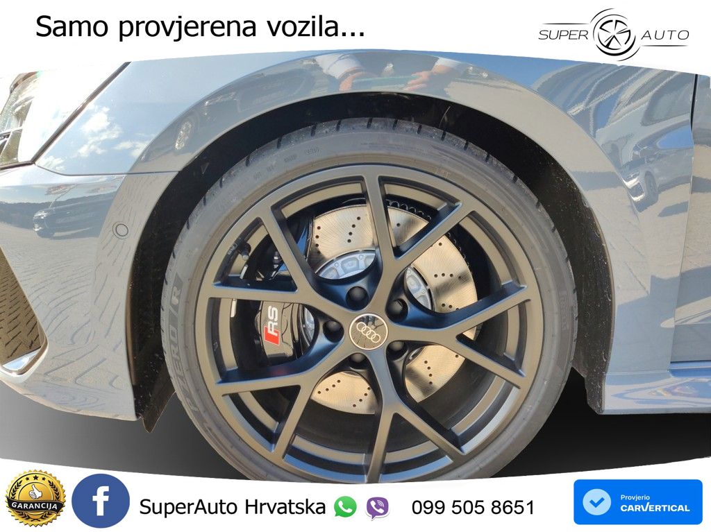 Audi RS3 Sedan 2.5 TFSI (400 KS) quattro S tronic LED+GR SJED+ACC