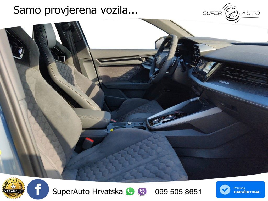 Audi RS3 Sedan 2.5 TFSI (400 KS) quattro S tronic LED+GR SJED+ACC
