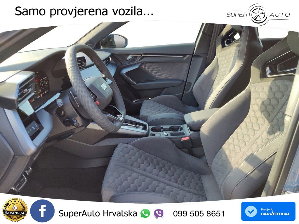 Audi RS3 Sedan 2.5 TFSI (400 KS) quattro S tronic LED+GR SJED+ACC