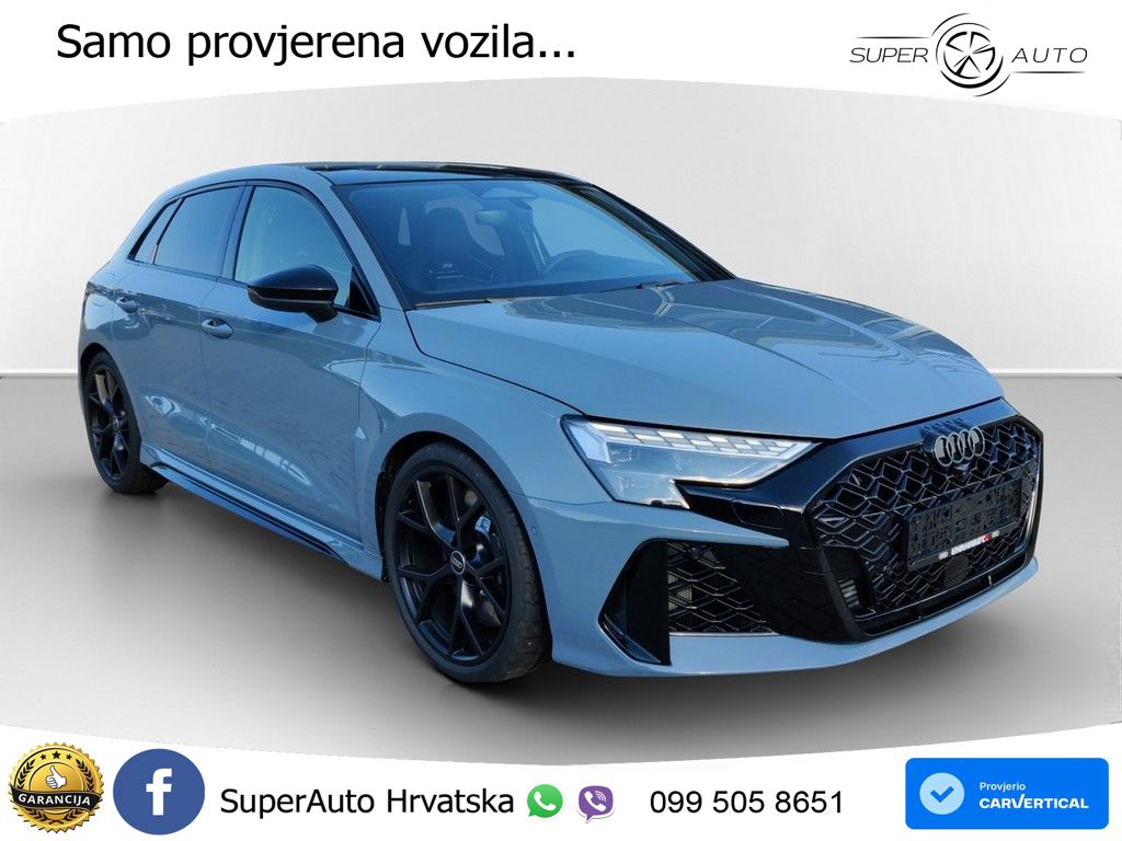 Audi RS3 Sedan 2.5 TFSI (400 KS) quattro S tronic LED+GR SJED+ACC