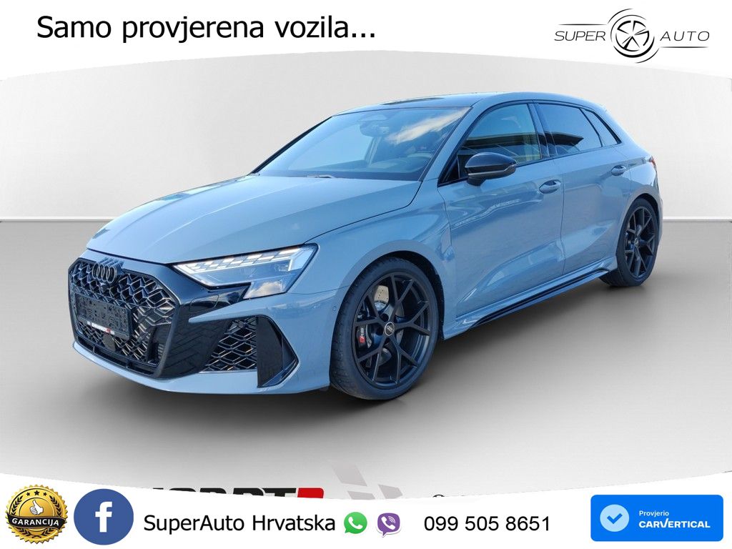 Audi RS3 Sedan 2.5 TFSI (400 KS) quattro S tronic LED+GR SJED+ACC
