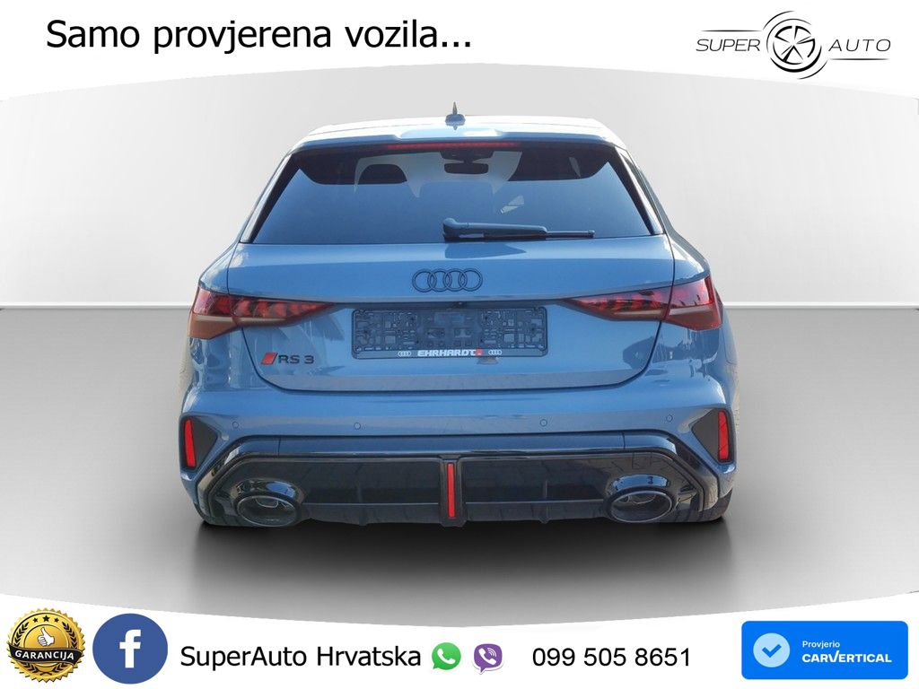 Audi RS3 Sedan 2.5 TFSI (400 KS) quattro S tronic LED+GR SJED+ACC
