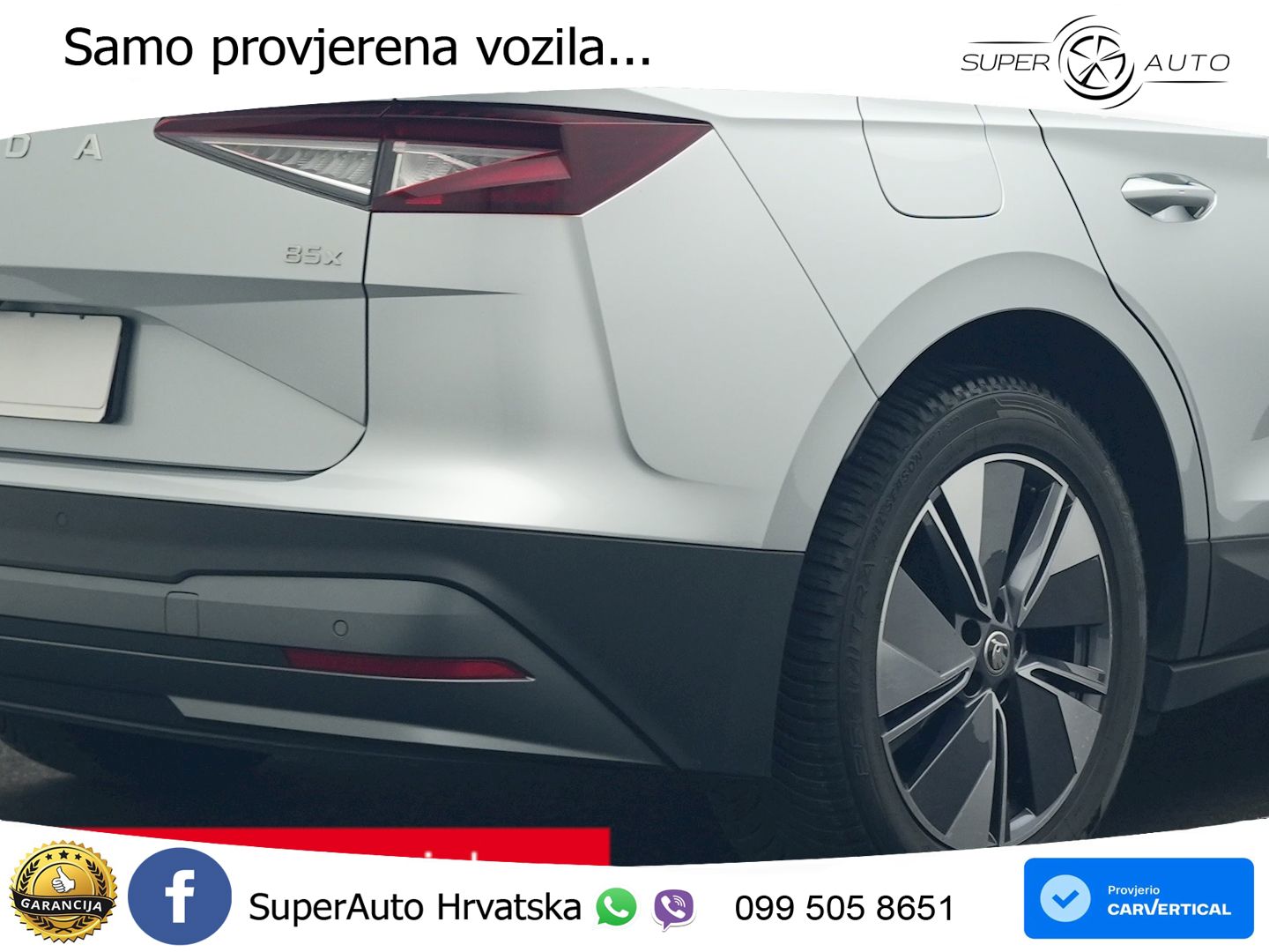 Škoda Enyaq iV 85x 82 kWh (286 KS) AWD