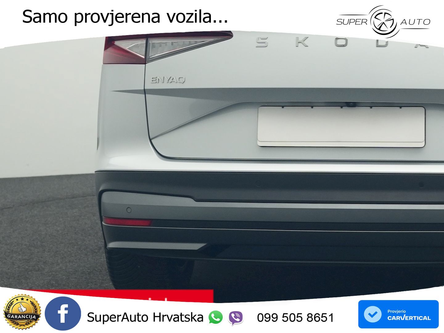 Škoda Enyaq iV 85x 82 kWh (286 KS) AWD