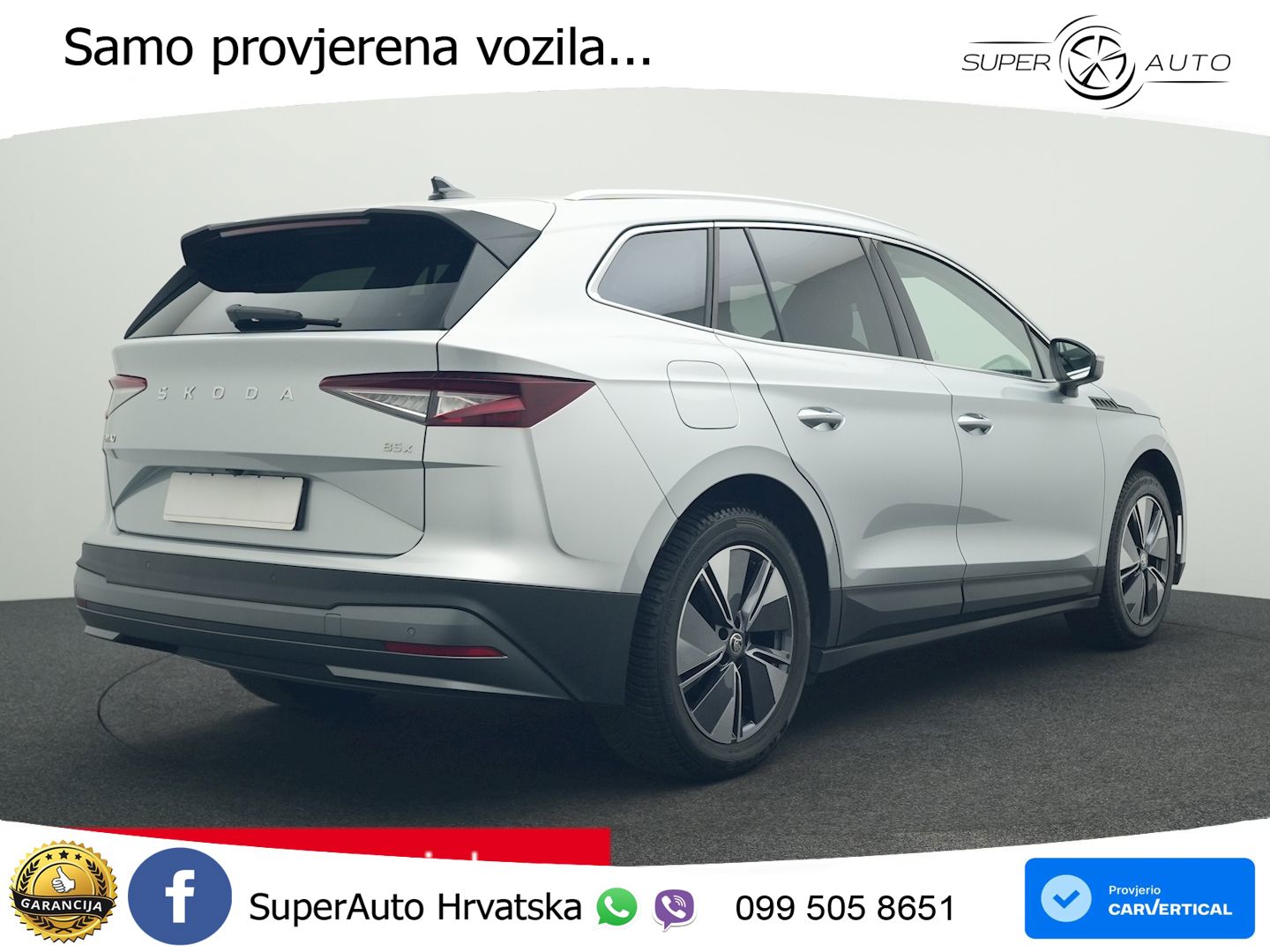 Škoda Enyaq iV 85x 82 kWh (286 KS) AWD