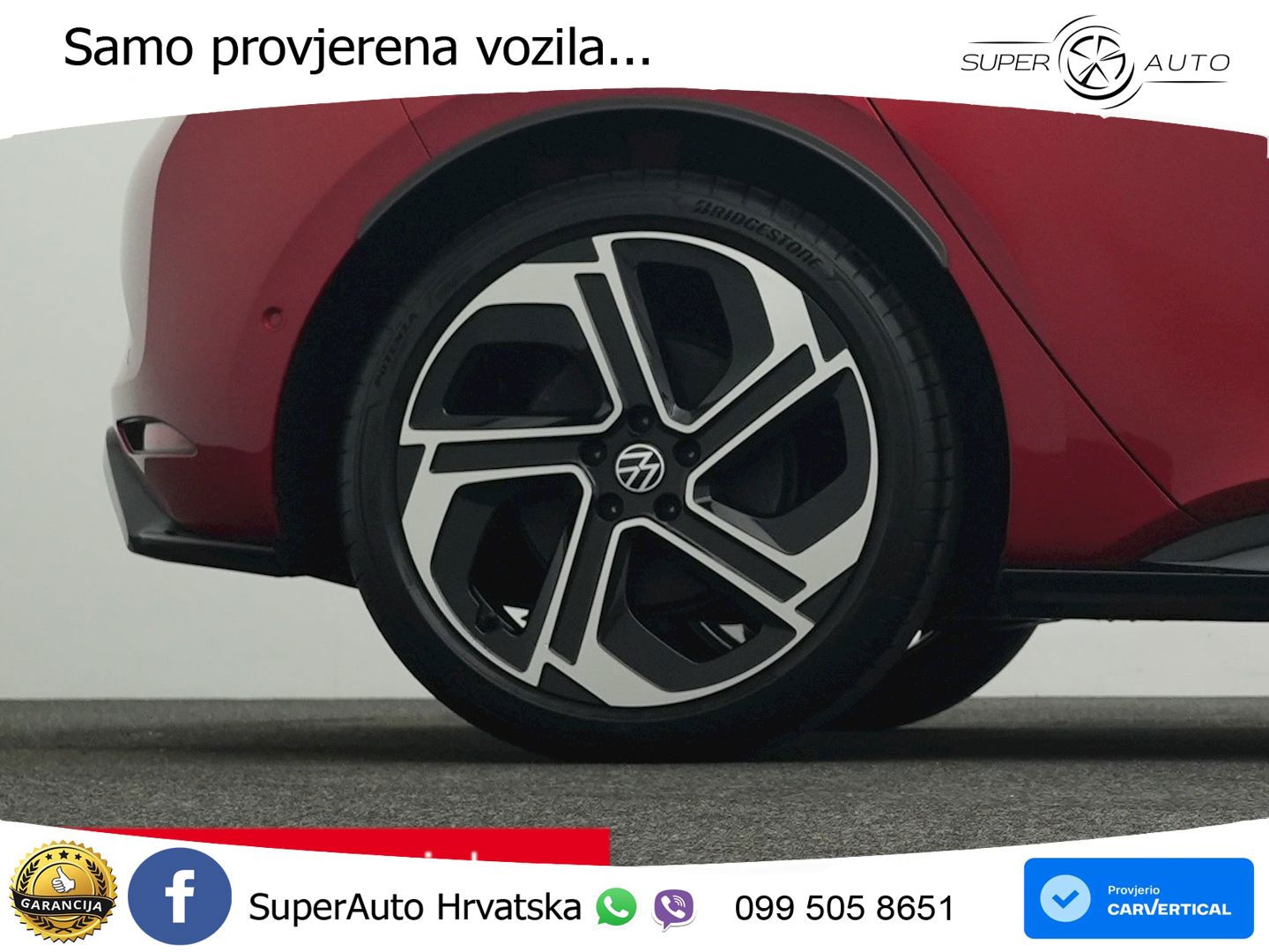 Volkswagen ID.3 GTX Performance 84 kWh (326 KS) LED+GR SJED+ACC