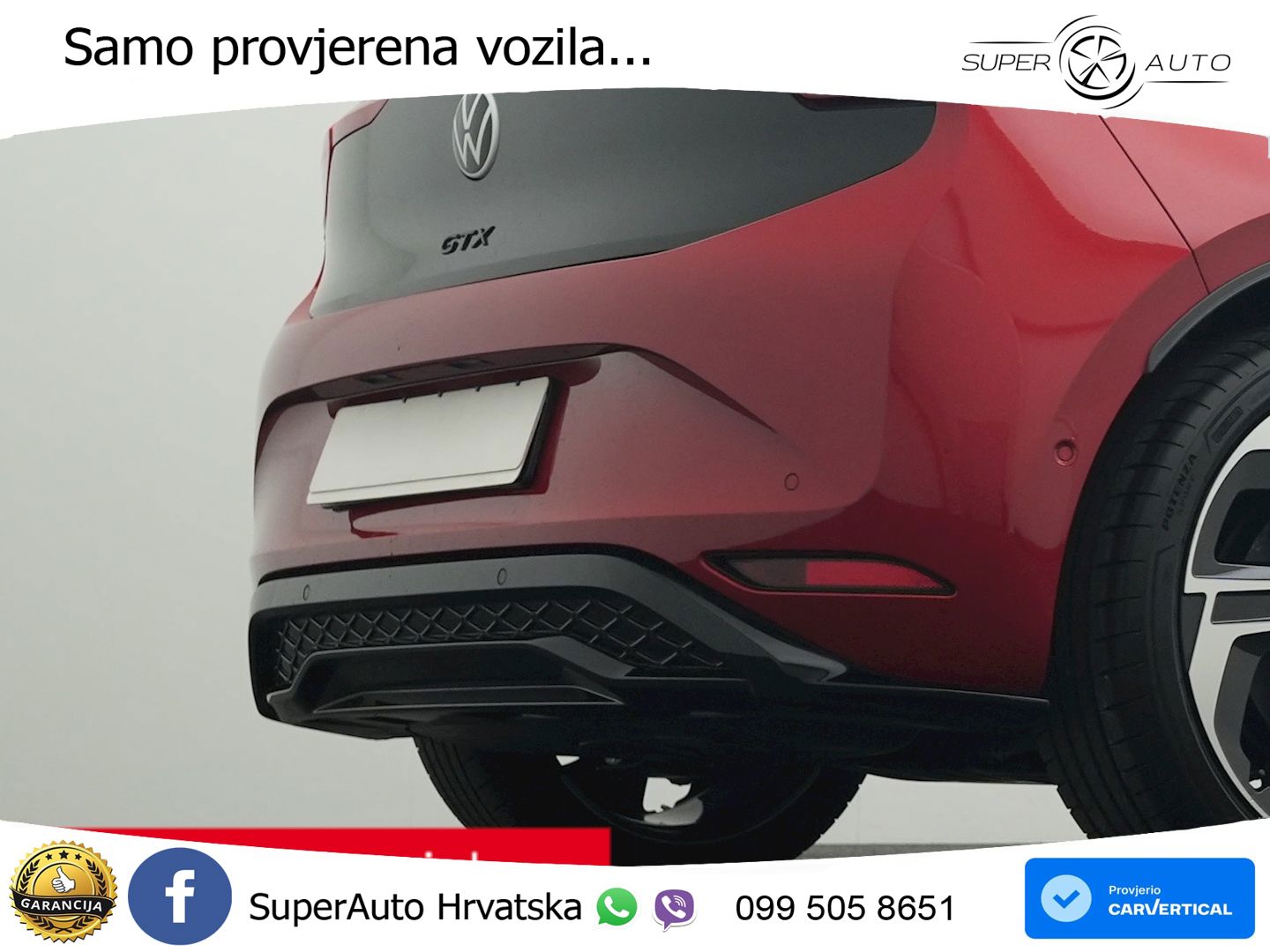 Volkswagen ID.3 GTX Performance 84 kWh (326 KS) LED+GR SJED+ACC