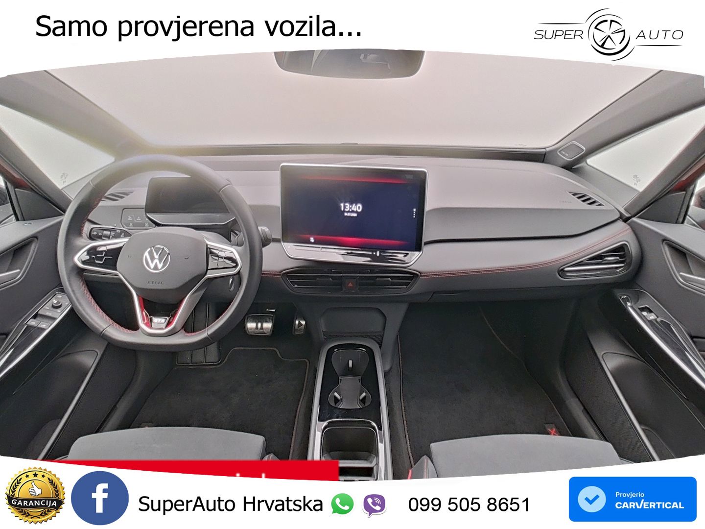 Volkswagen ID.3 GTX Performance 84 kWh (326 KS) LED+GR SJED+ACC