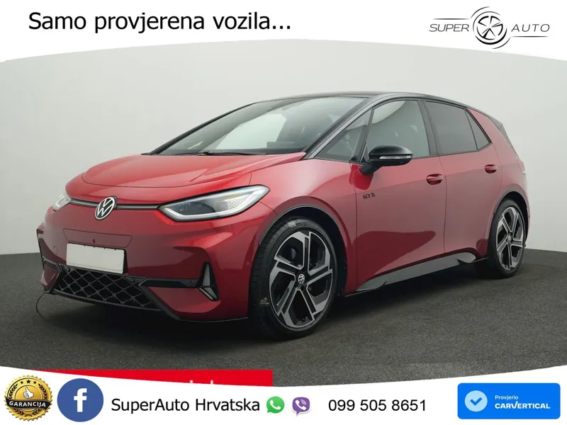 Volkswagen ID.3 GTX Performance 84 kWh (326 KS) LED+GR SJED+ACC