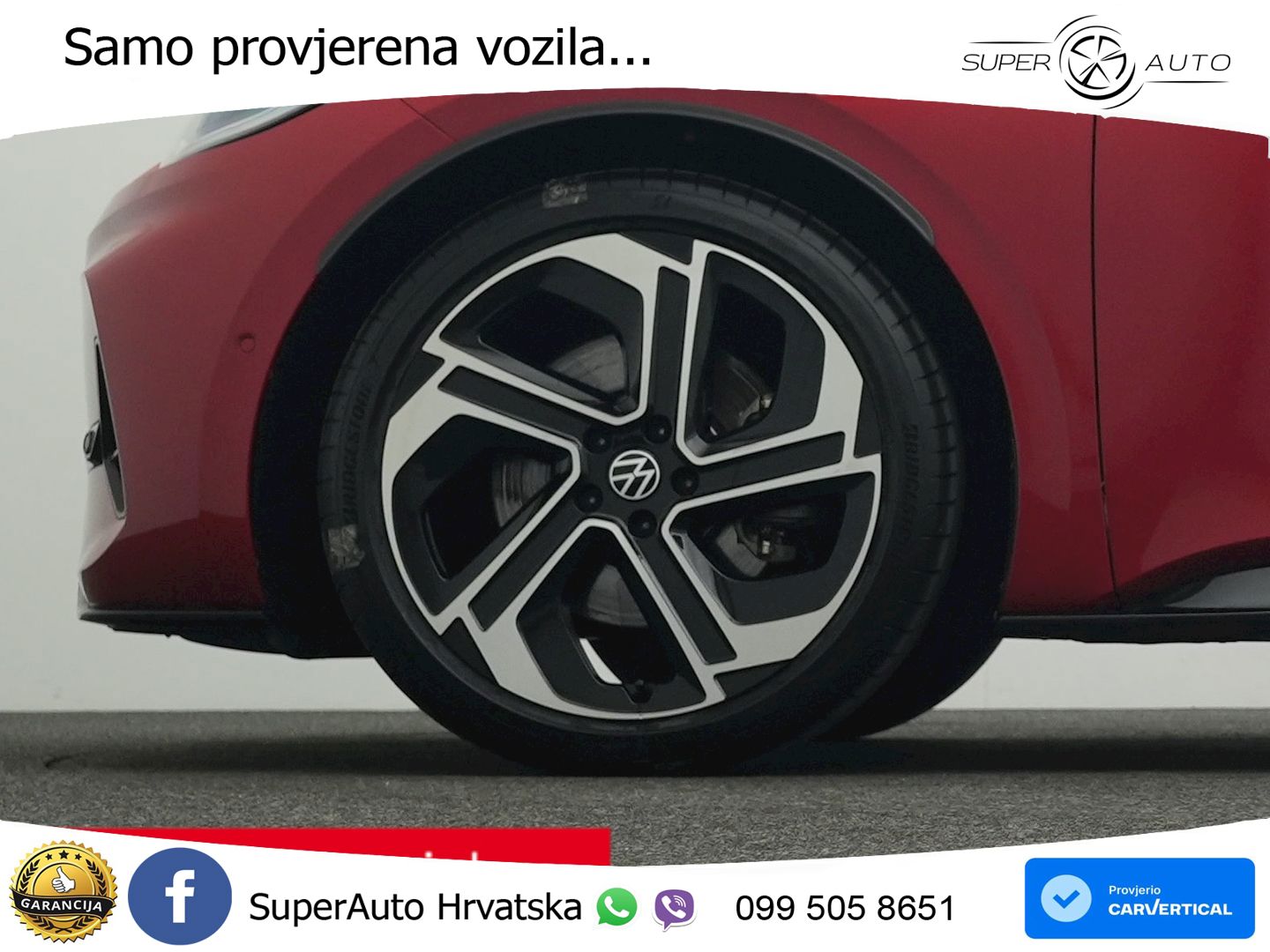 Volkswagen ID.3 GTX Performance 84 kWh (326 KS) LED+GR SJED+ACC