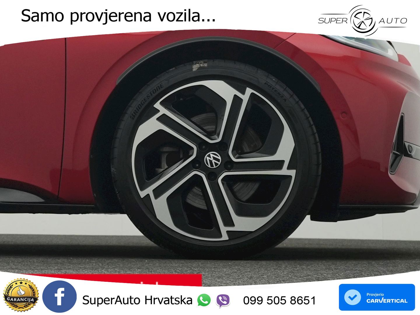 Volkswagen ID.3 GTX Performance 84 kWh (326 KS) LED+GR SJED+ACC