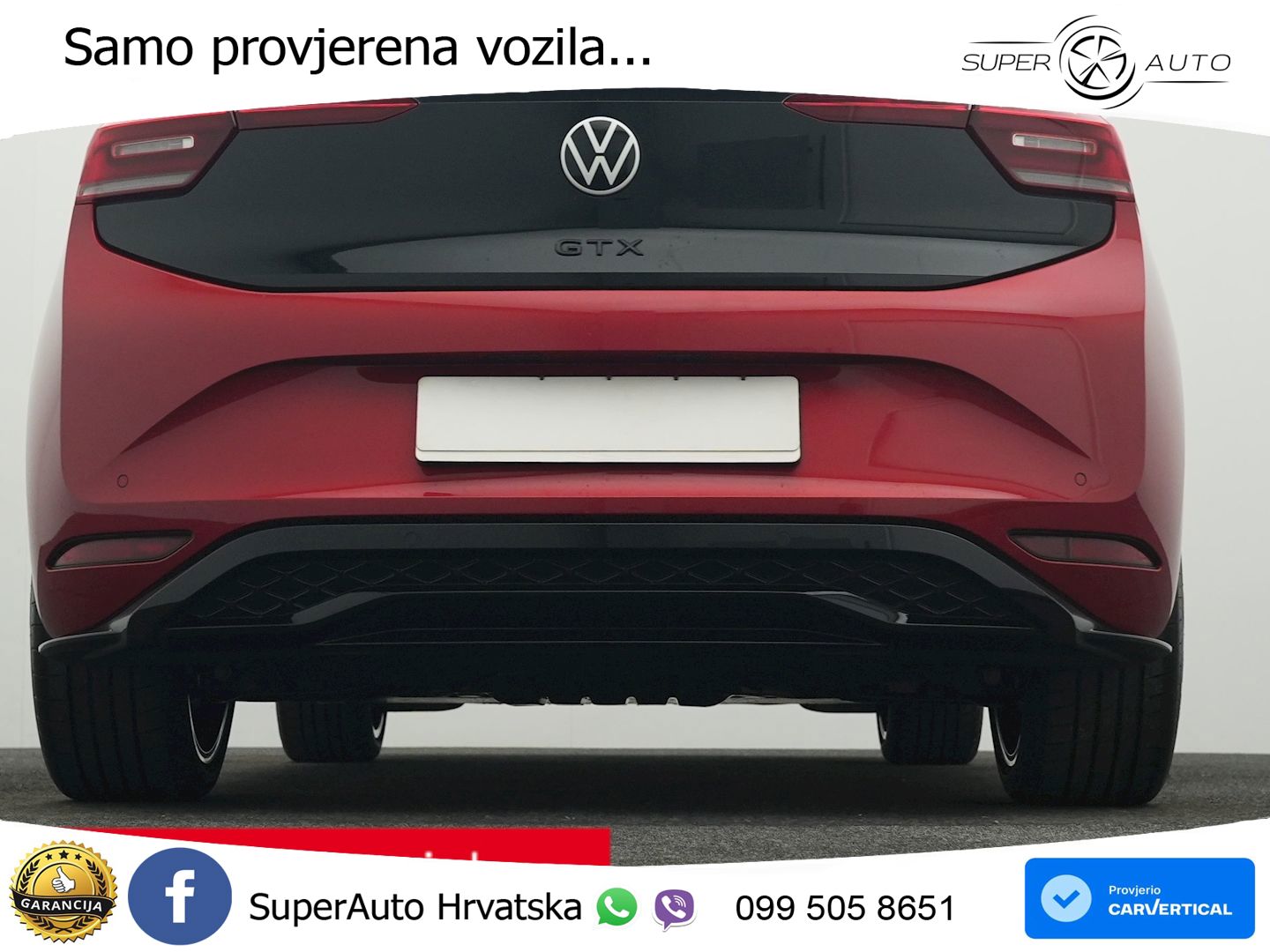 Volkswagen ID.3 GTX Performance 84 kWh (326 KS) LED+GR SJED+ACC