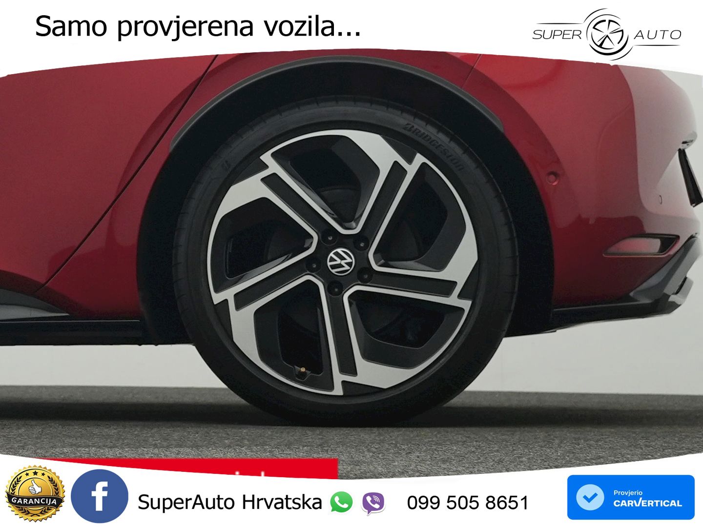 Volkswagen ID.3 GTX Performance 84 kWh (326 KS) LED+GR SJED+ACC