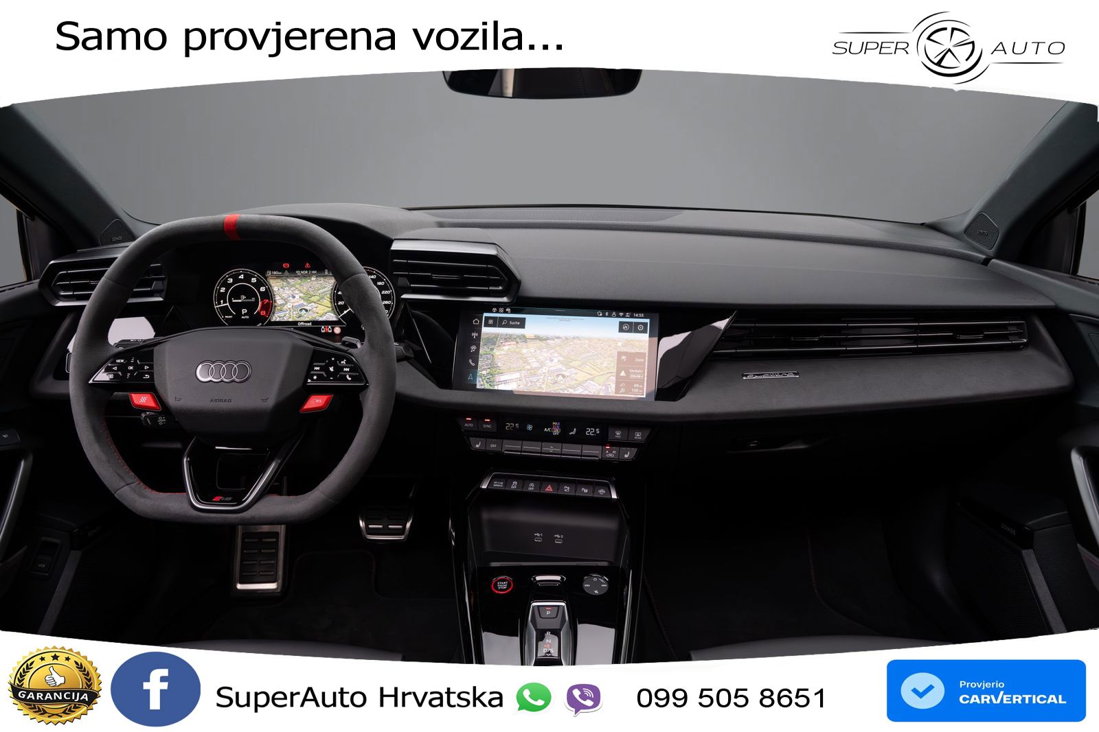 Audi RS3 Sportback 2.5 TFSI (400 KS) quattro S tronic LED+GR SJED+ACC