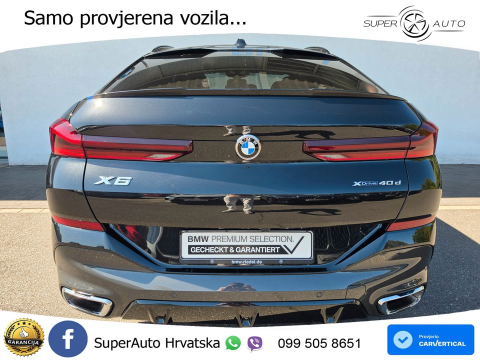BMW X6 40d (352 KS) xDrive Steptronic LED+GR SJED+ACC