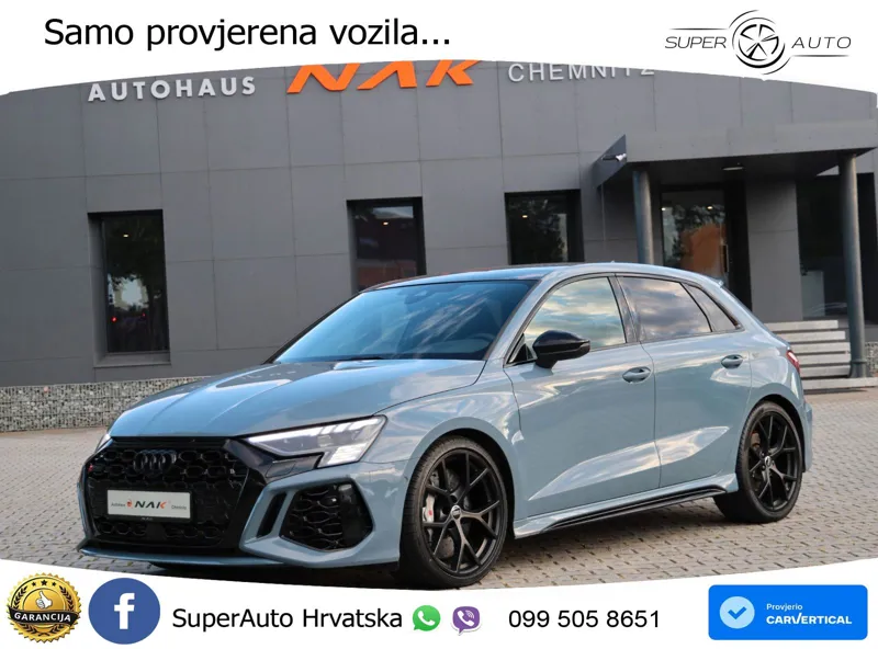 Audi RS3 Sedan 2.5 TFSI (400 KS) quattro S tronic LED+GR SJED+ACC