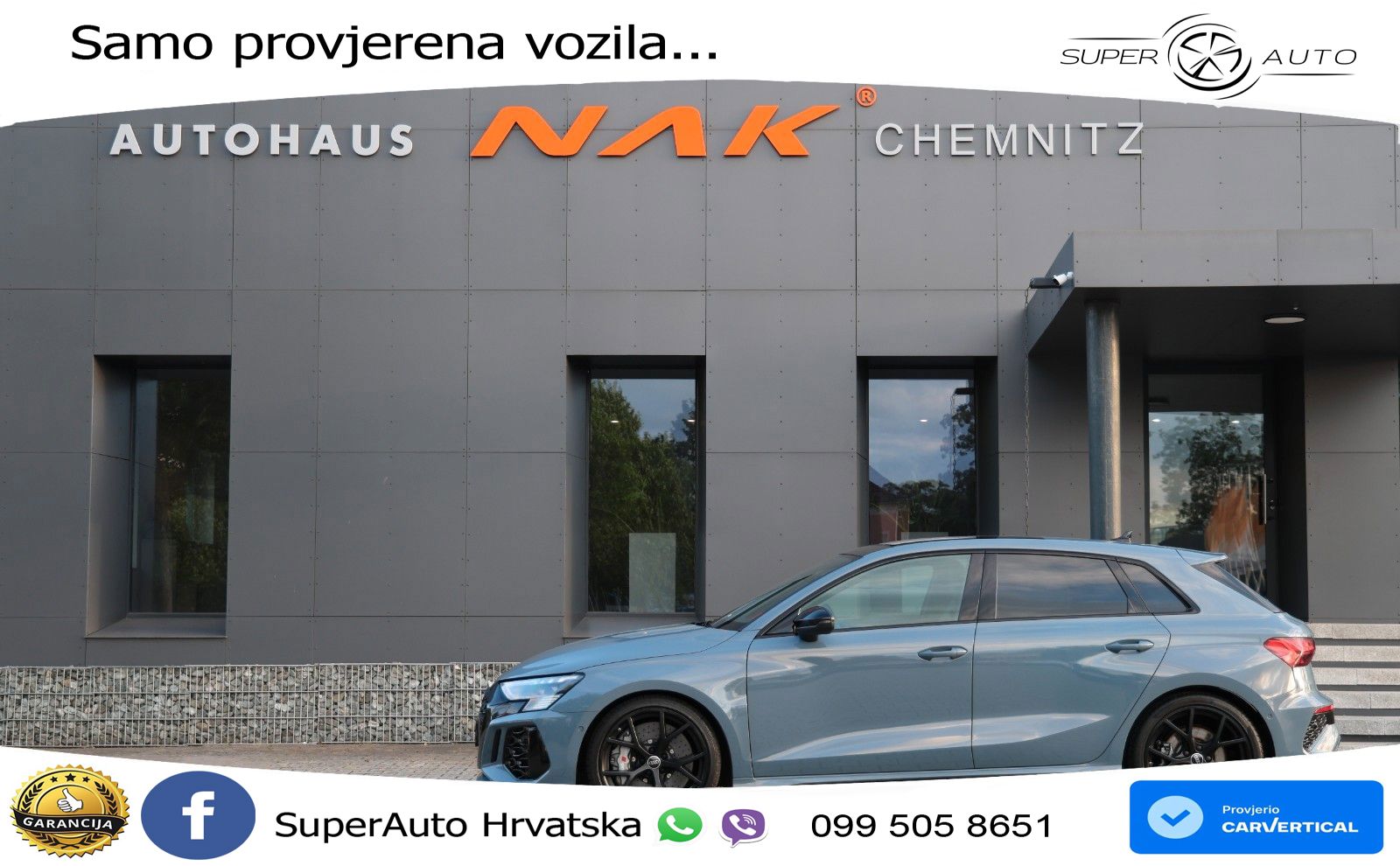 Audi RS3 Sedan 2.5 TFSI (400 KS) quattro S tronic LED+GR SJED+ACC