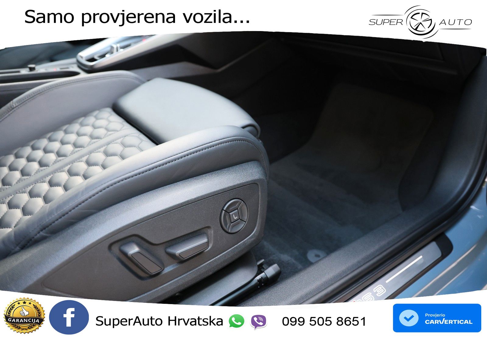 Audi RS3 Sedan 2.5 TFSI (400 KS) quattro S tronic LED+GR SJED+ACC