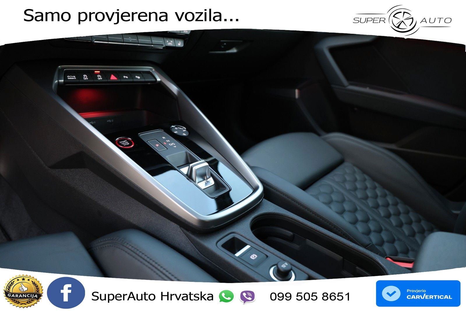 Audi RS3 Sedan 2.5 TFSI (400 KS) quattro S tronic LED+GR SJED+ACC