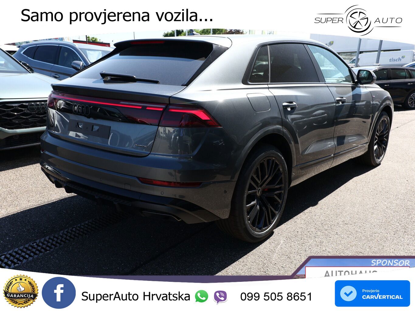 Audi Q8 50 TDI V6 (286 KS) quattro Tiptronic LED+GR SJED+ACC
