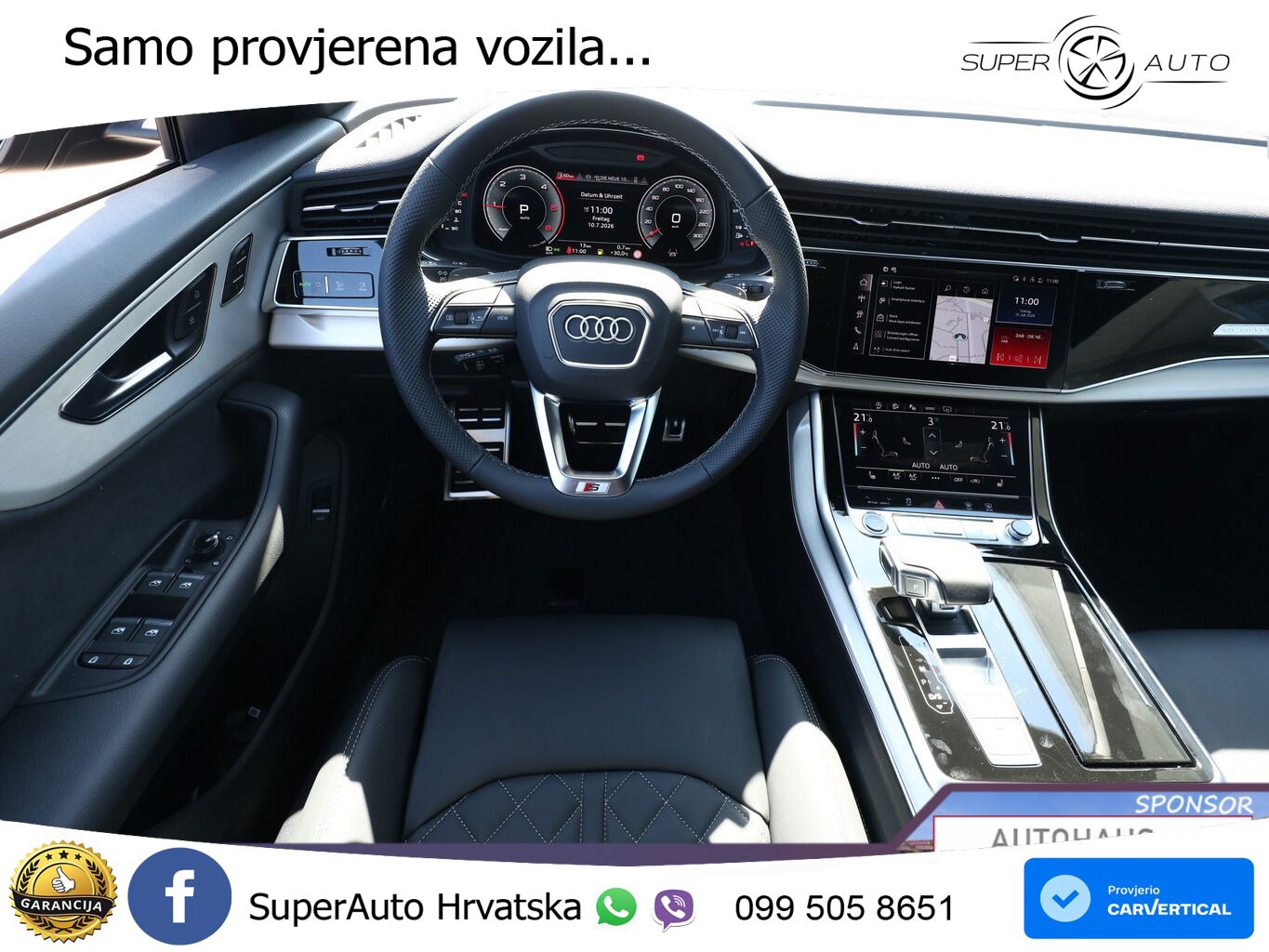 Audi Q8 50 TDI V6 (286 KS) quattro Tiptronic LED+GR SJED+ACC